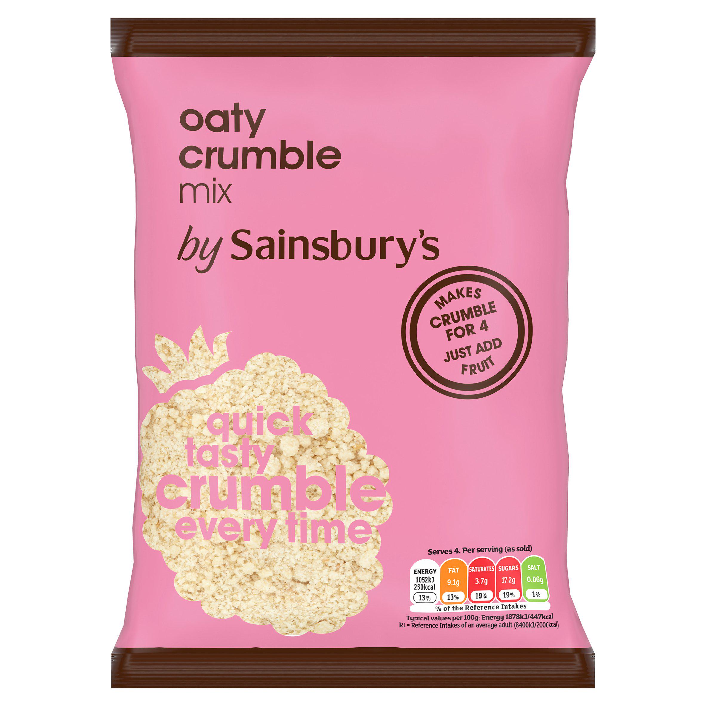 Sainsbury's Oaty Crumble 225g