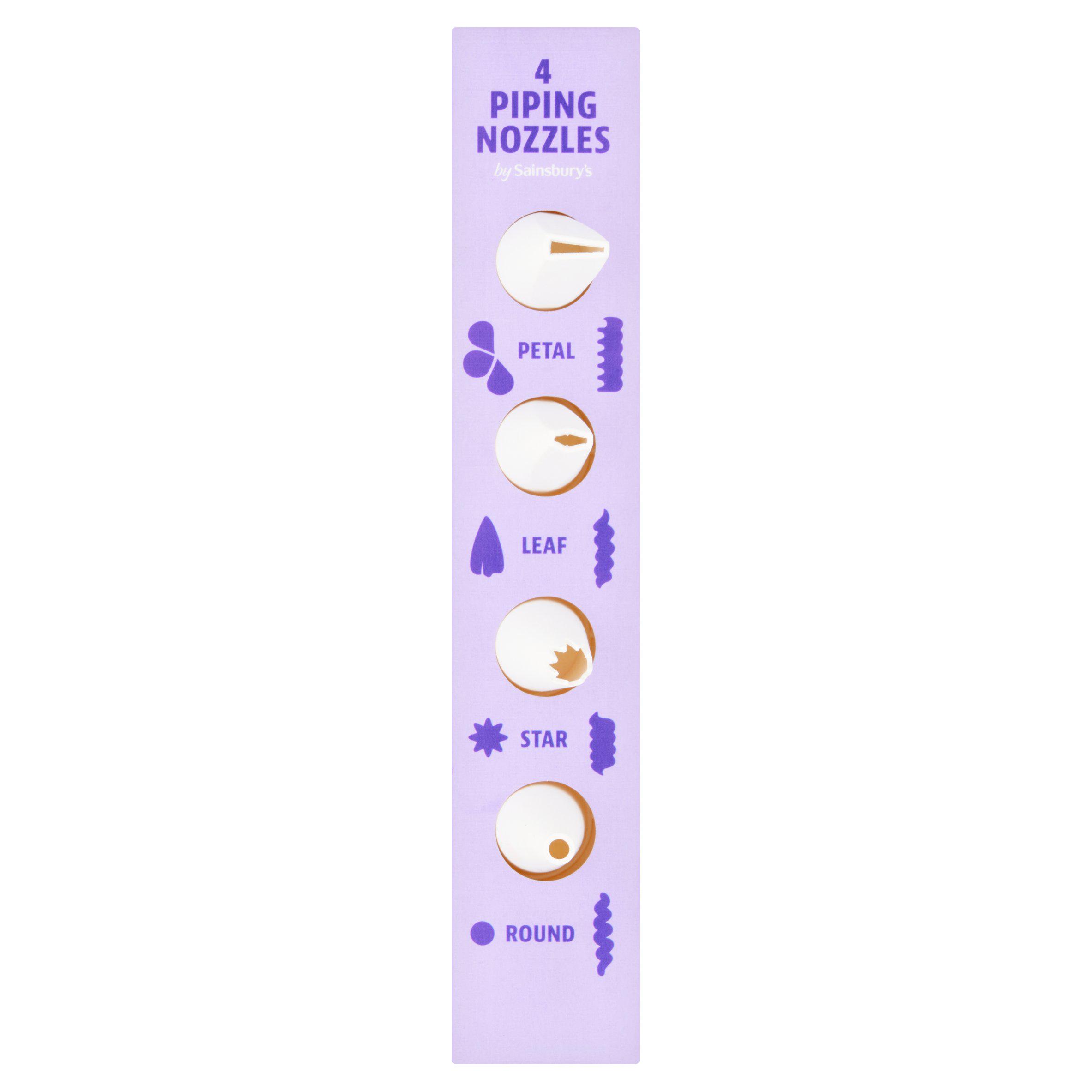 Sainsbury's Cake Piping Nozzle Set 7g