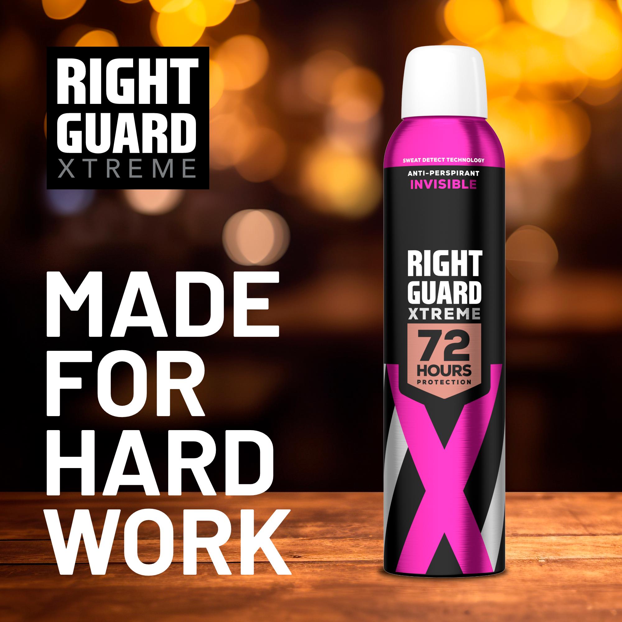 Right Guard Xtreme Women 72h Anti Perspirant Deodorant Invisible 150ml thumbnail 5