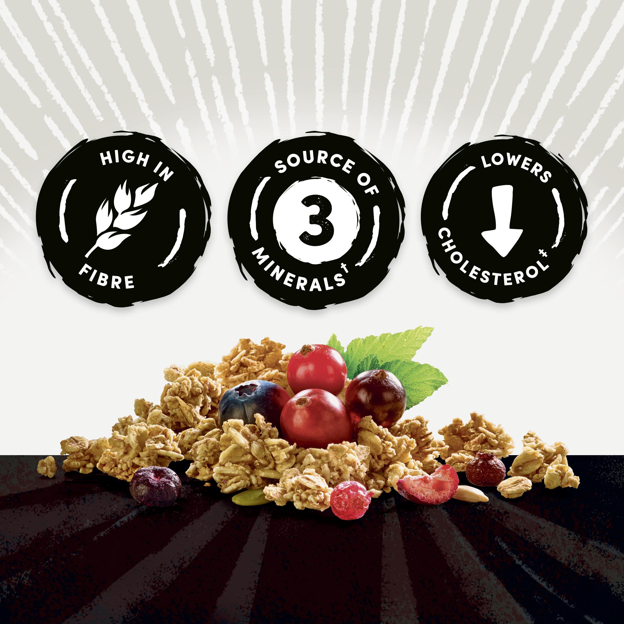 Jordans Super Berry Granola Breakfast Cereal 500g thumbnail 2