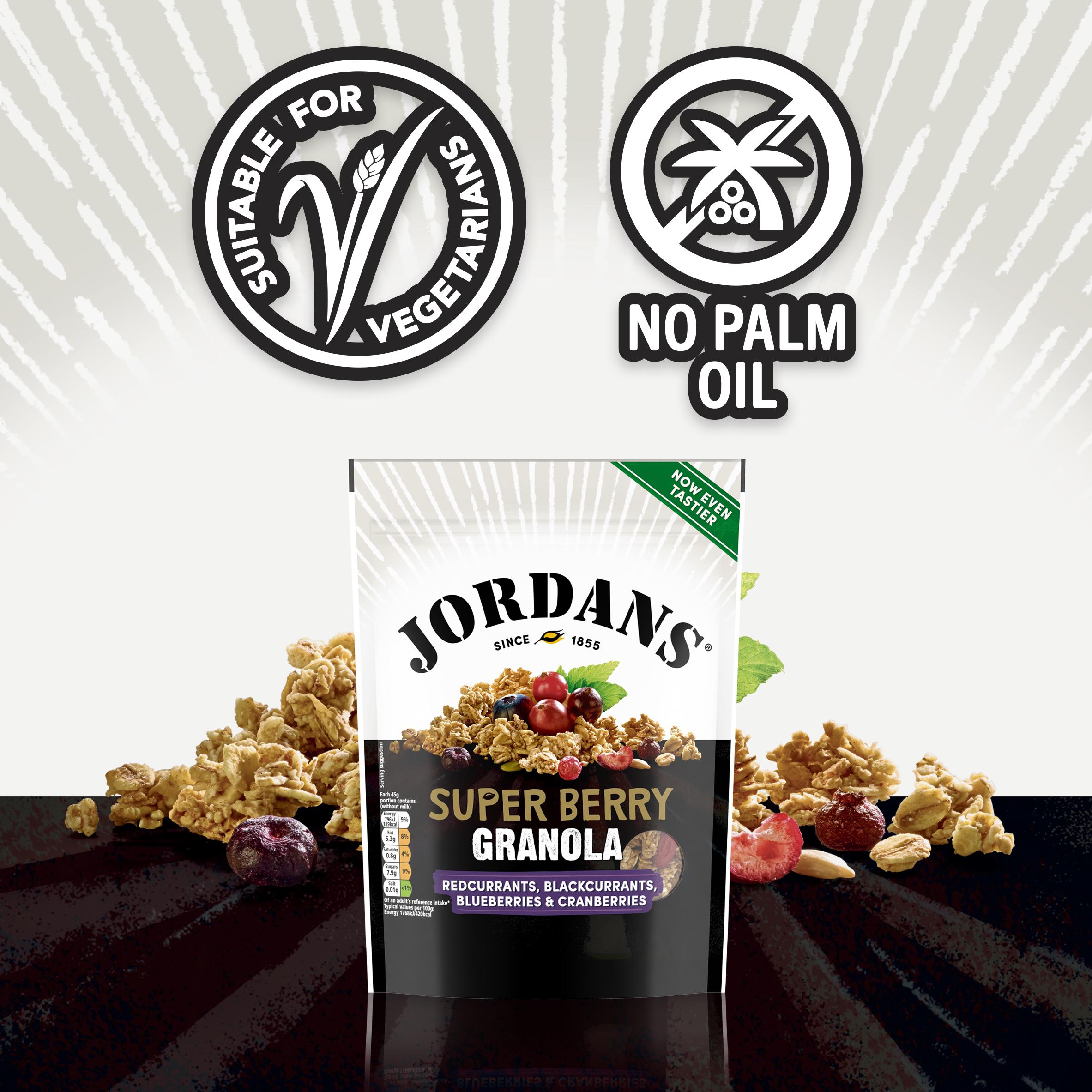 Jordans Super Berry Granola Breakfast Cereal 500g thumbnail 3