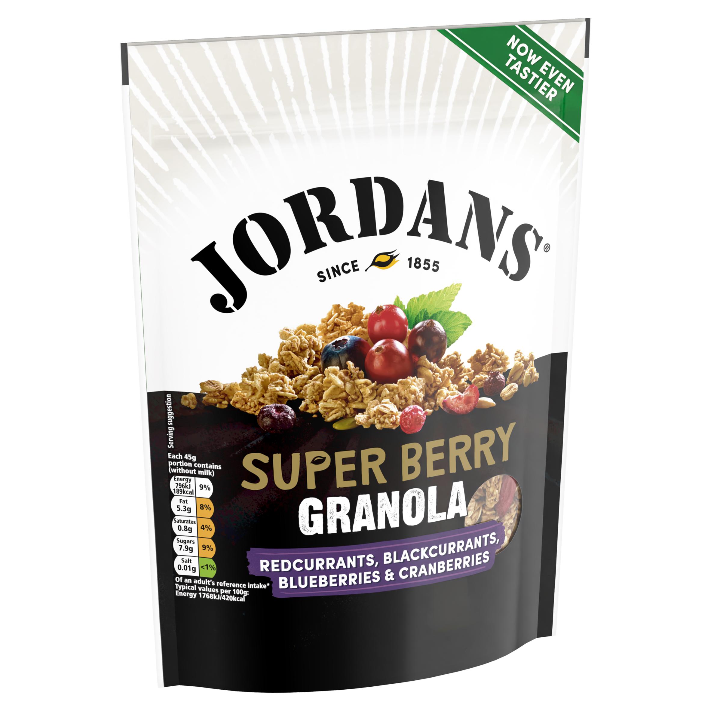 Jordans Super Berry Granola Breakfast Cereal 500g thumbnail 6