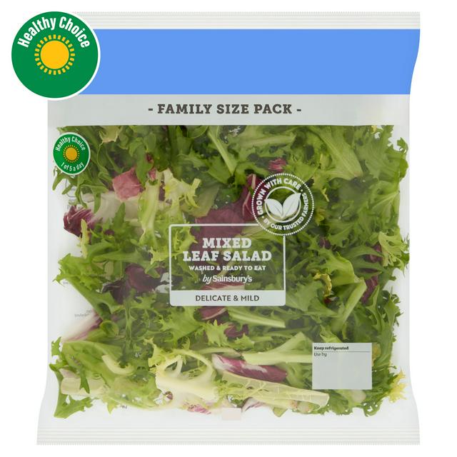 Sainsbury's Mixed Leaf Salad 180g