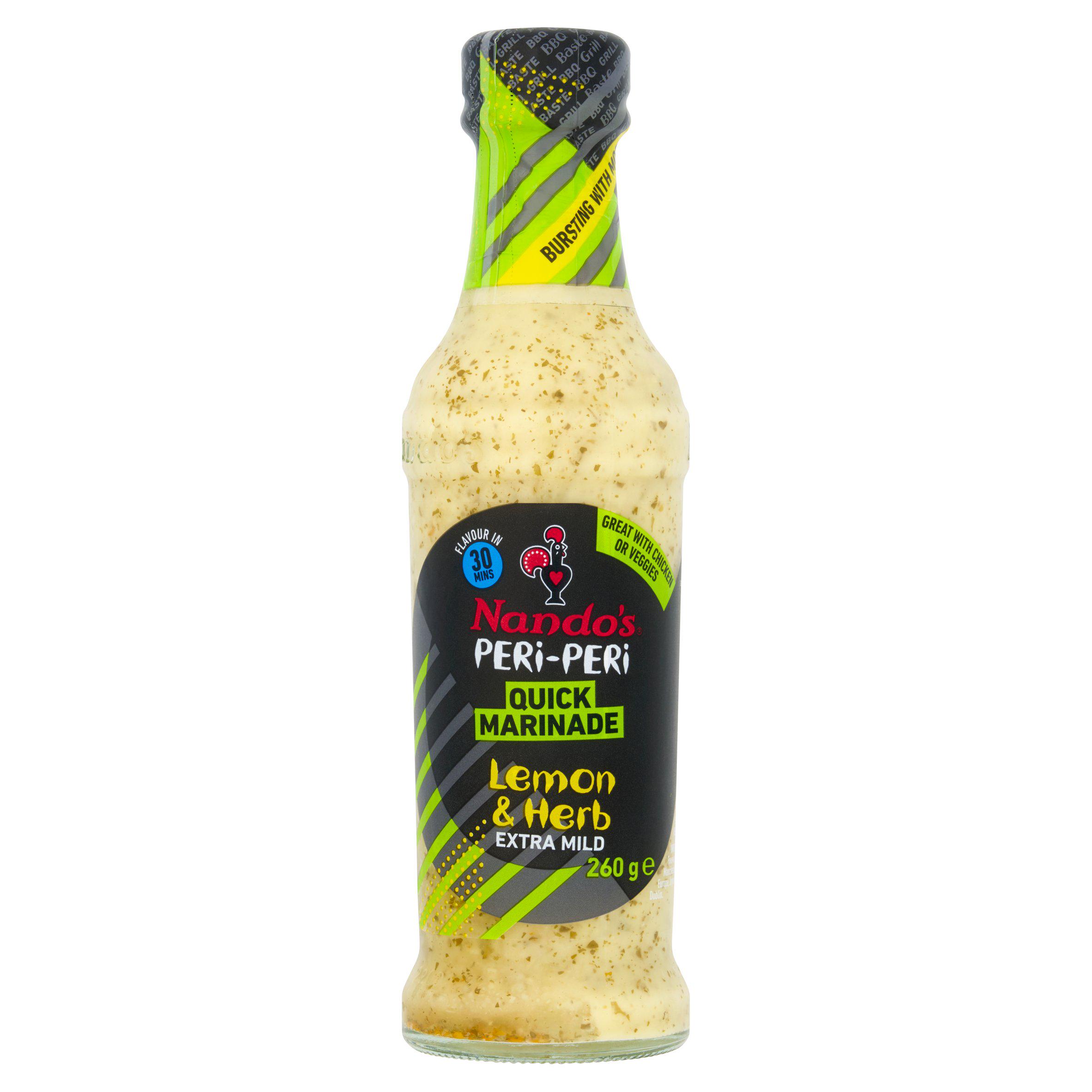 Nandos Peri-Peri Marinade Lemon and Herb Extra Mild 260g