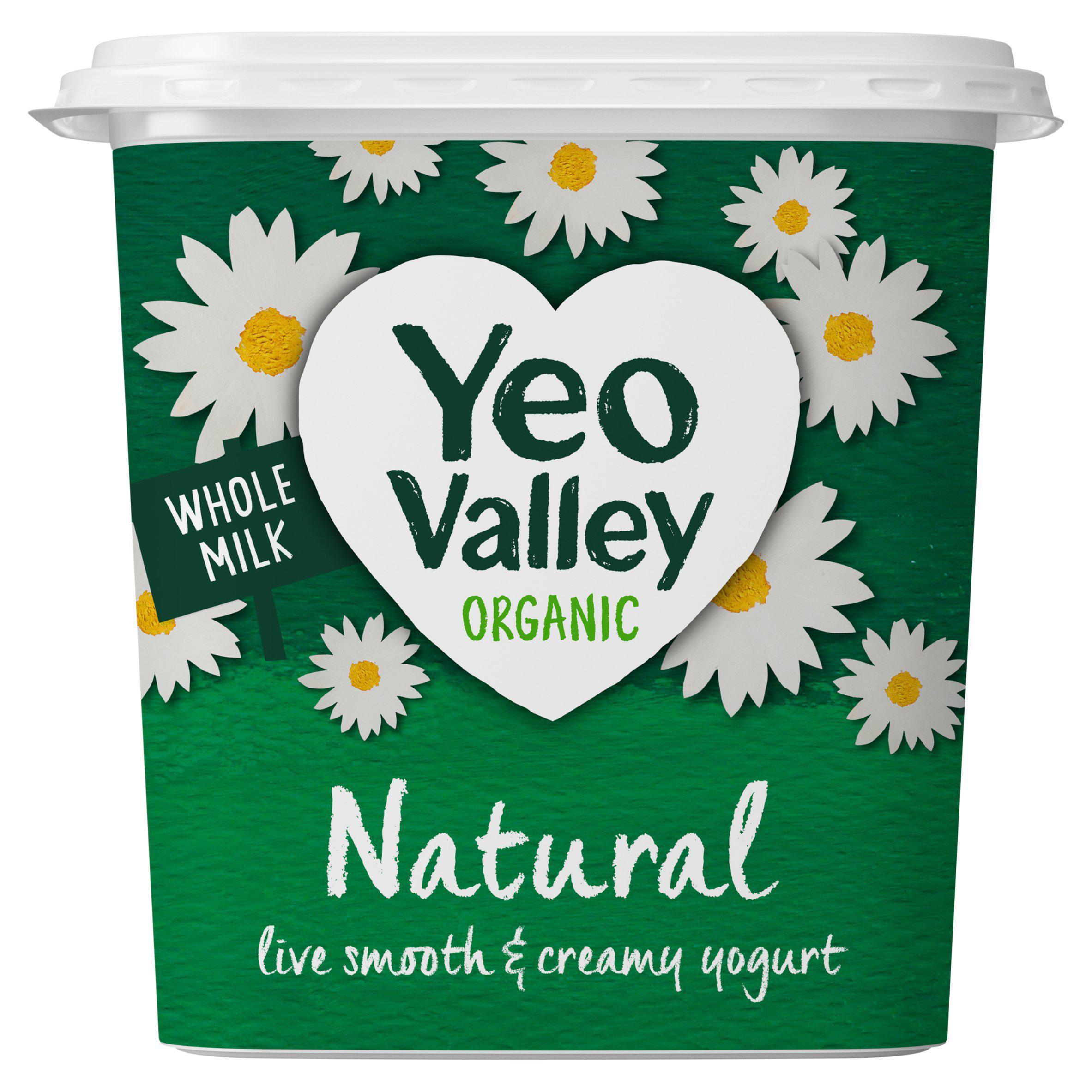 Yeo Valley Organic Natural Creamy Bio Live Yogurt 950g