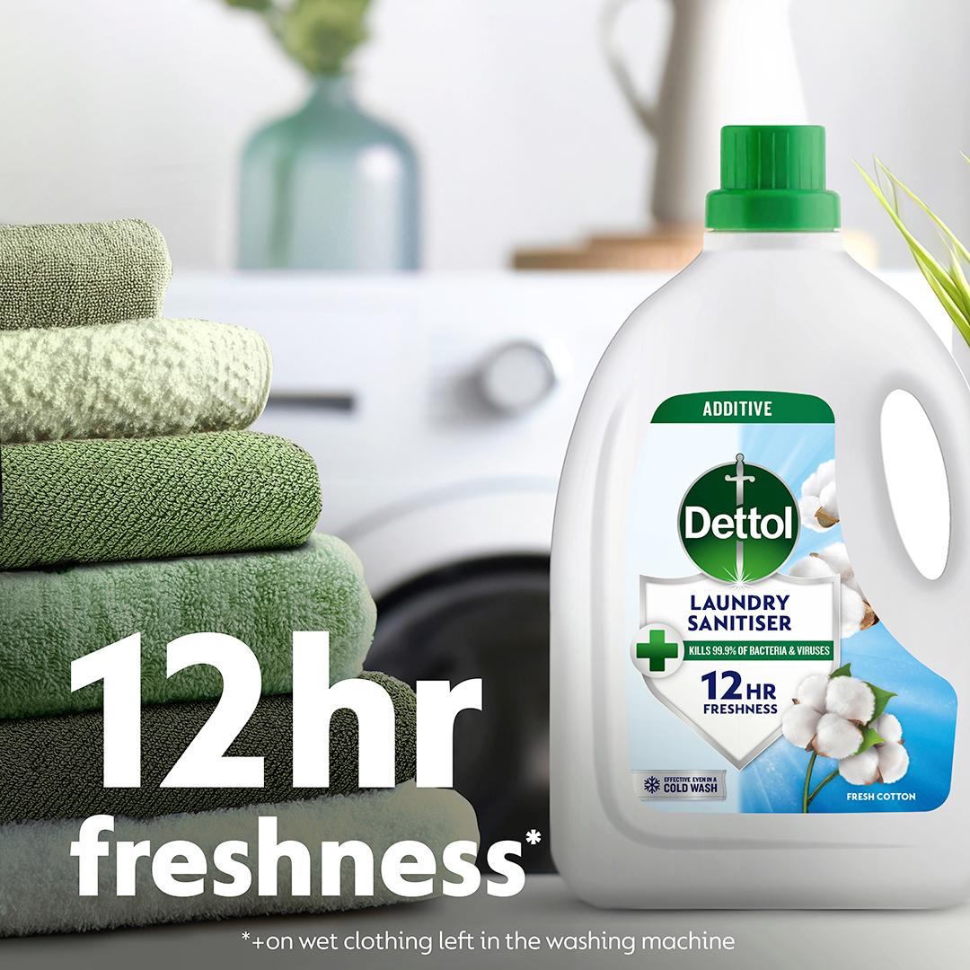 Dettol Antibacterial Laundry Cleanser Cotton Breeze 1.5L thumbnail 5