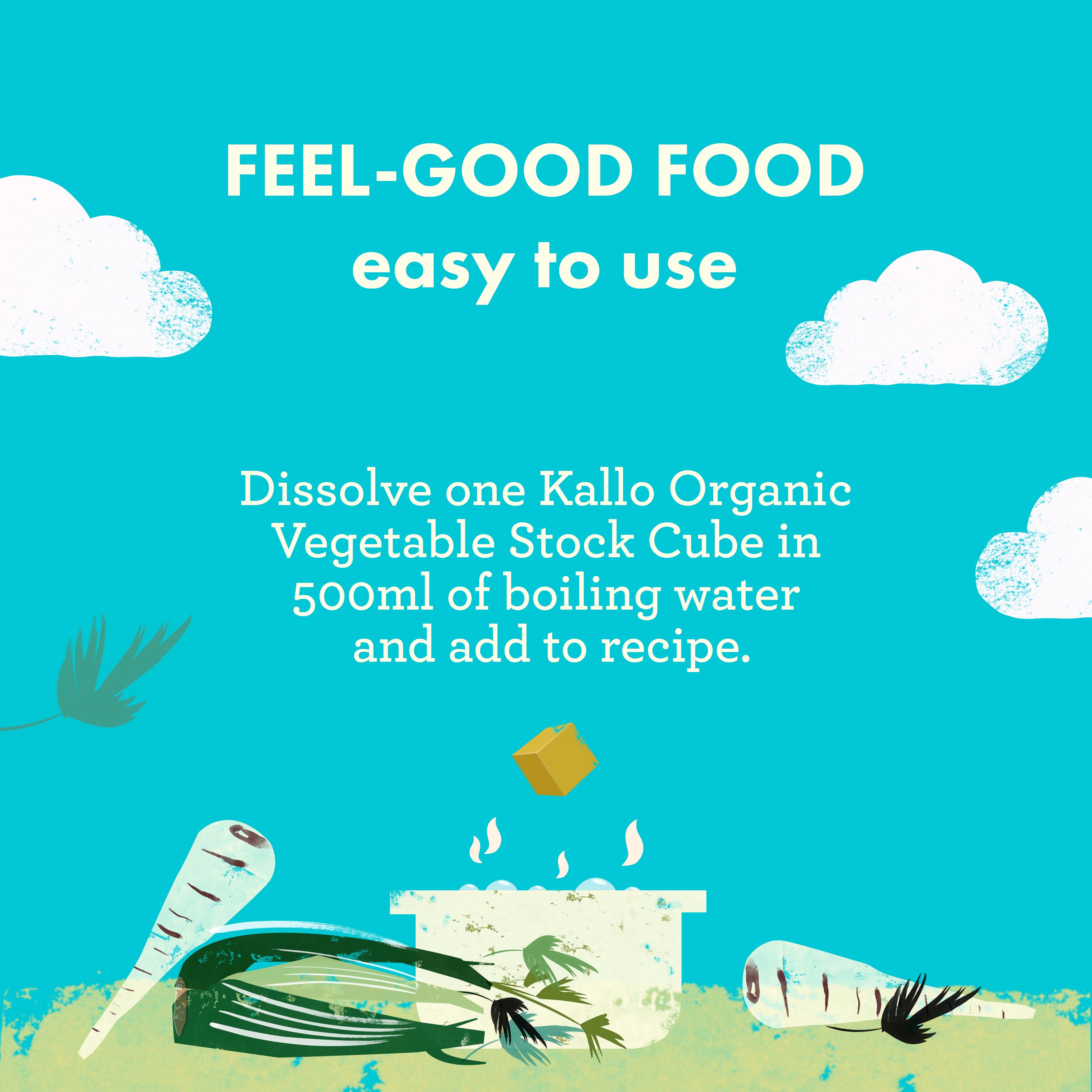 Kallo Organic Vegetable Stock Cubes 8x11g thumbnail 4