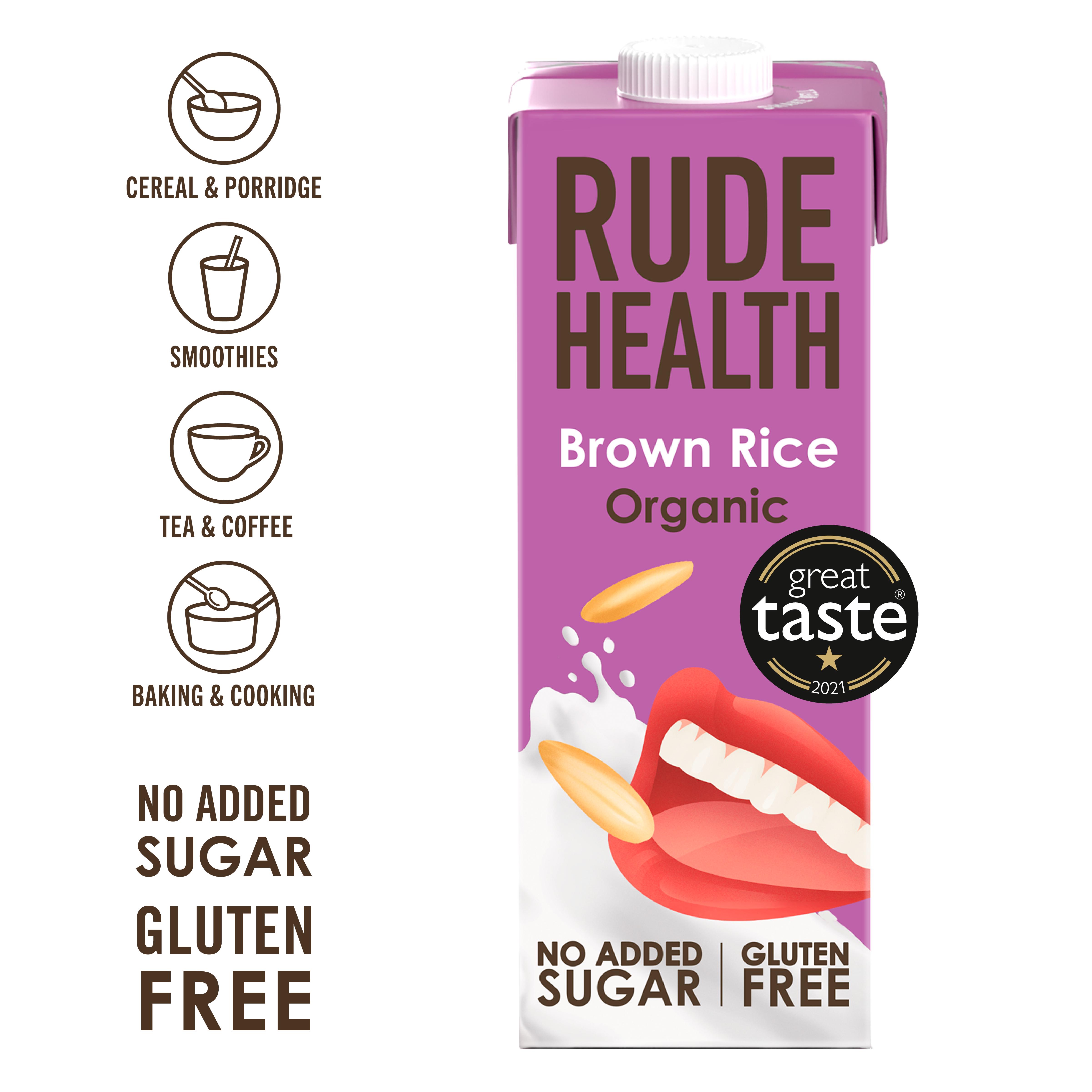Rude Health Organic Brown Rice 1L thumbnail 5