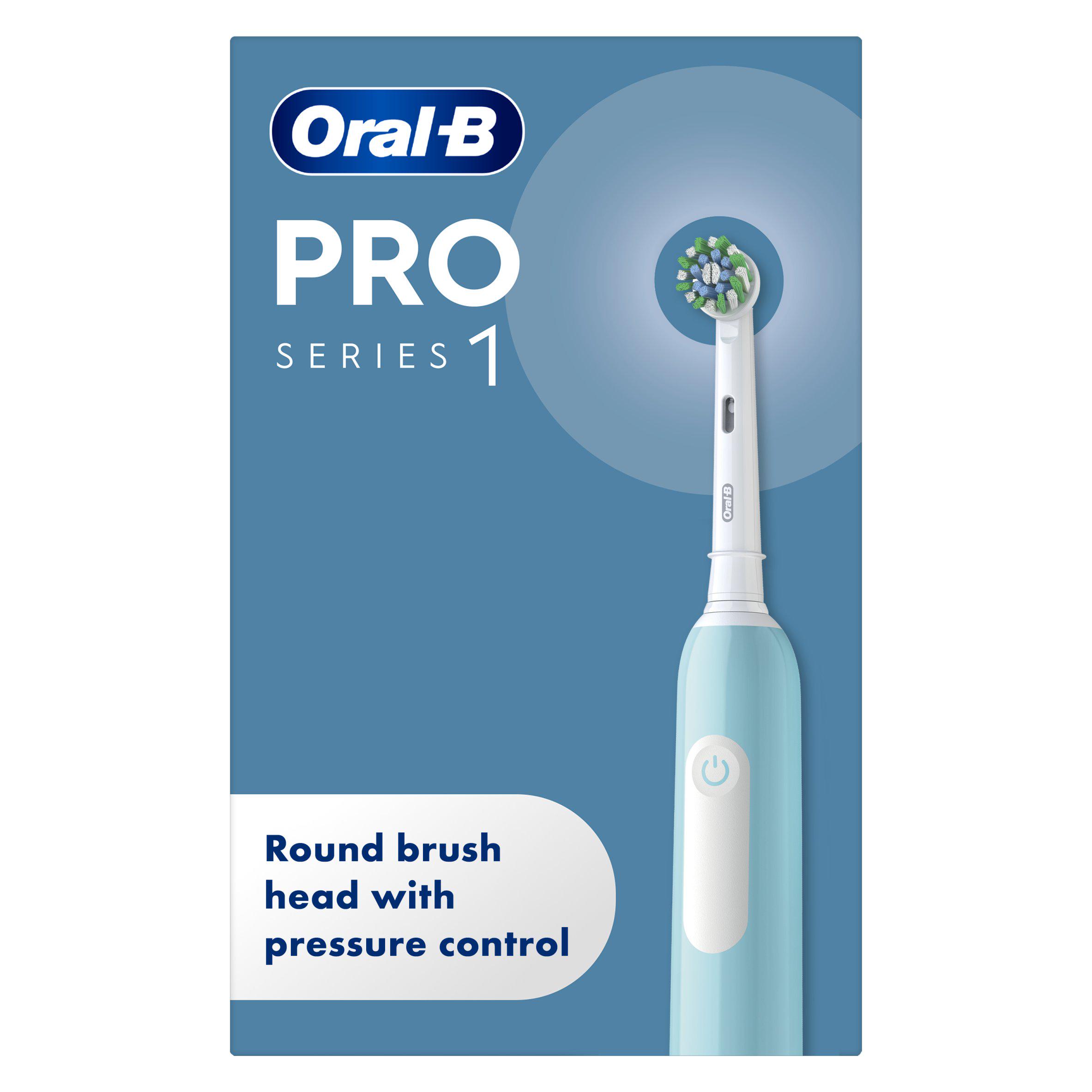 Oral-B Pro 1 Cross Action Turquoise Electric Toothbrush