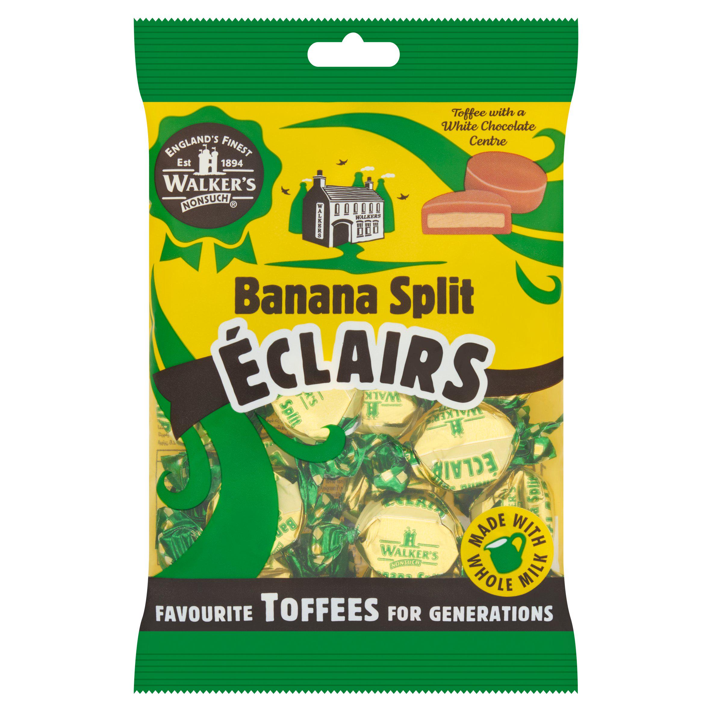 Walker's Nonsuch Banana Eclairs 150g