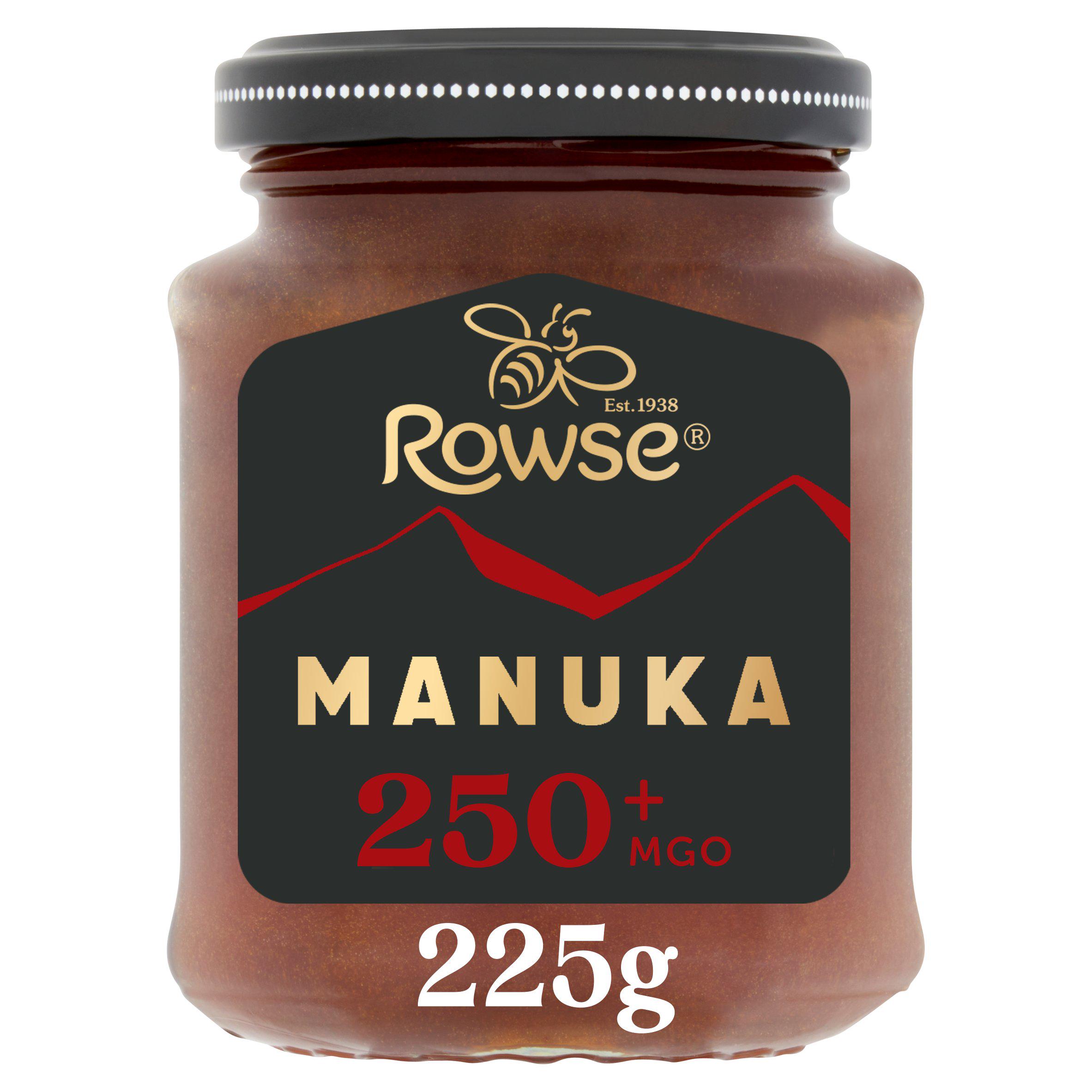 Rowse Manuka 250+ MGO Honey 225g