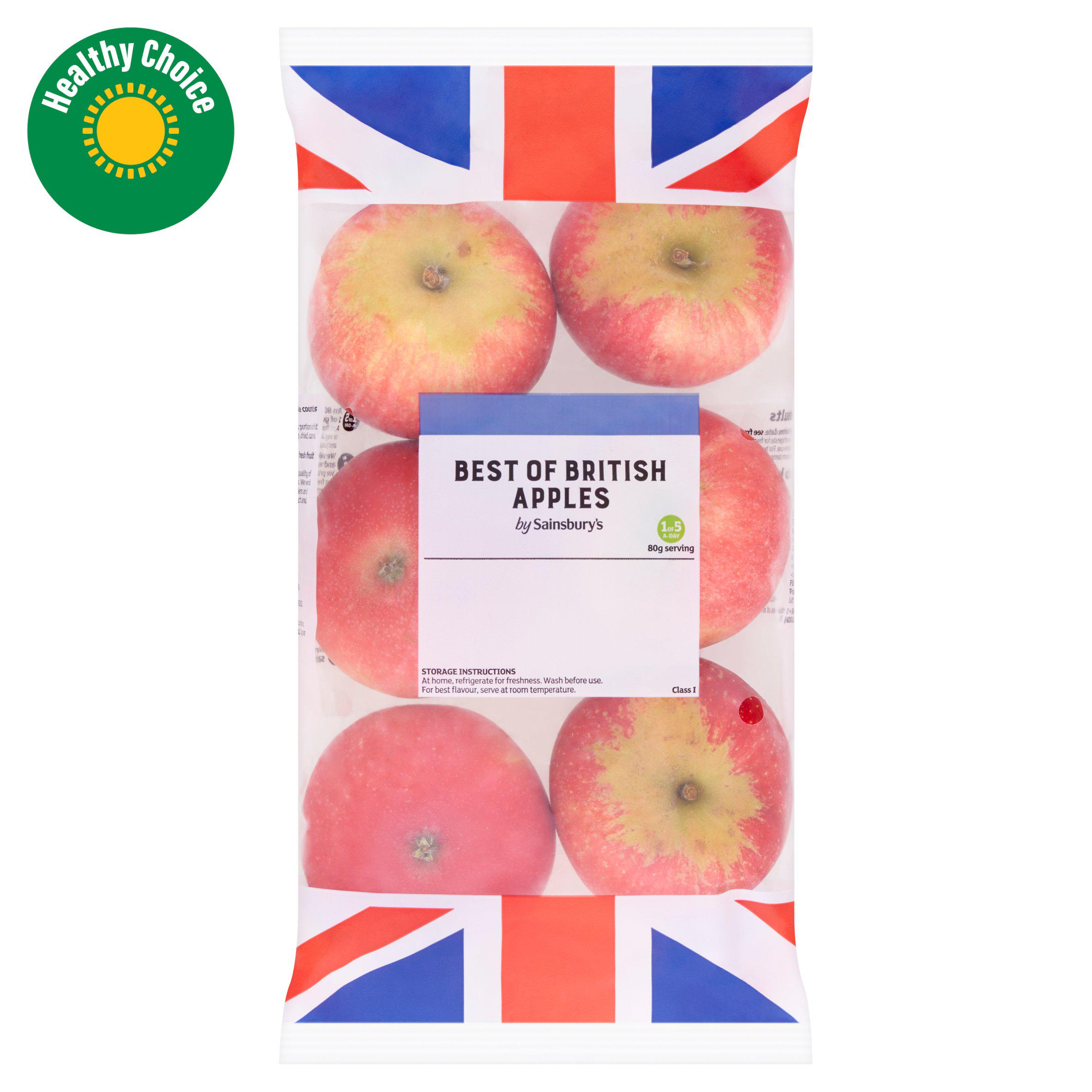 Sainsbury's Best Of British Apples x6