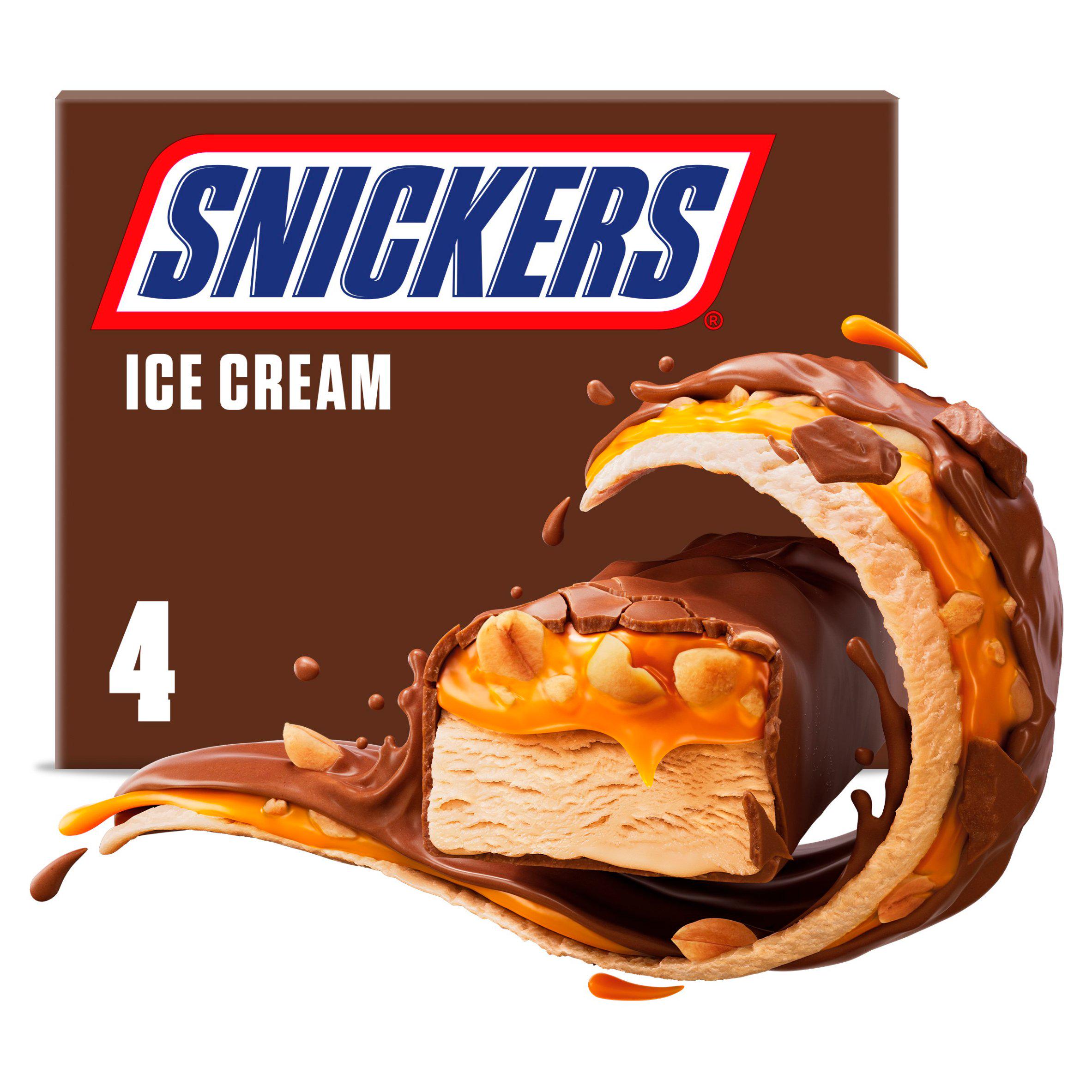 Chocolate Peanut Ice Cream Bars 4pack (4 x 45.6g)