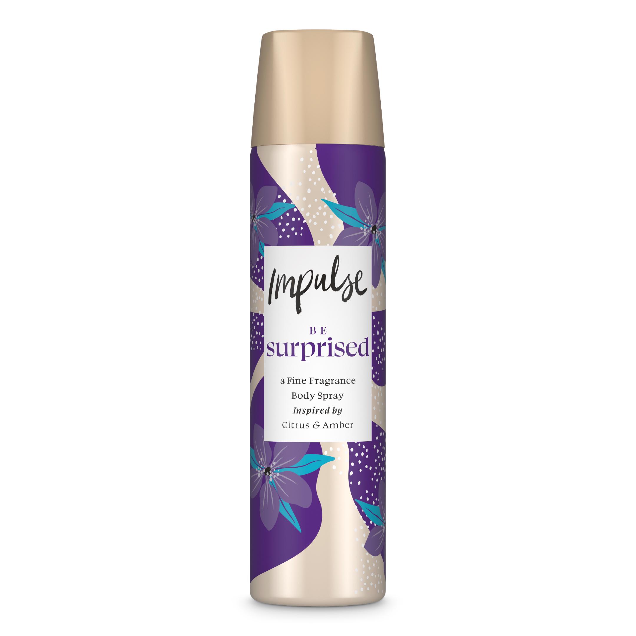 Impulse Bodyspray Deodorant, Be Suprised 75ml thumbnail 2