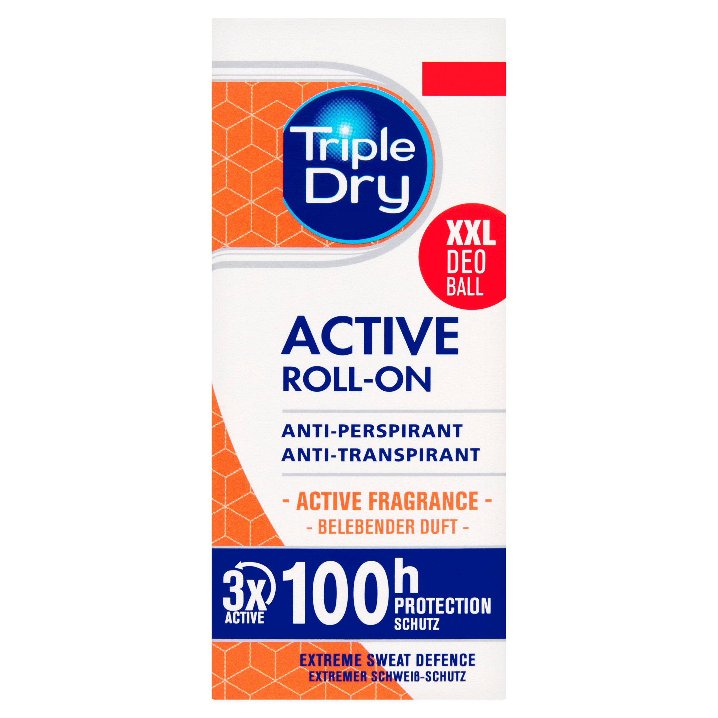 Triple Dry Active Advanced Protection Men's Anti-Perspirant Roll On