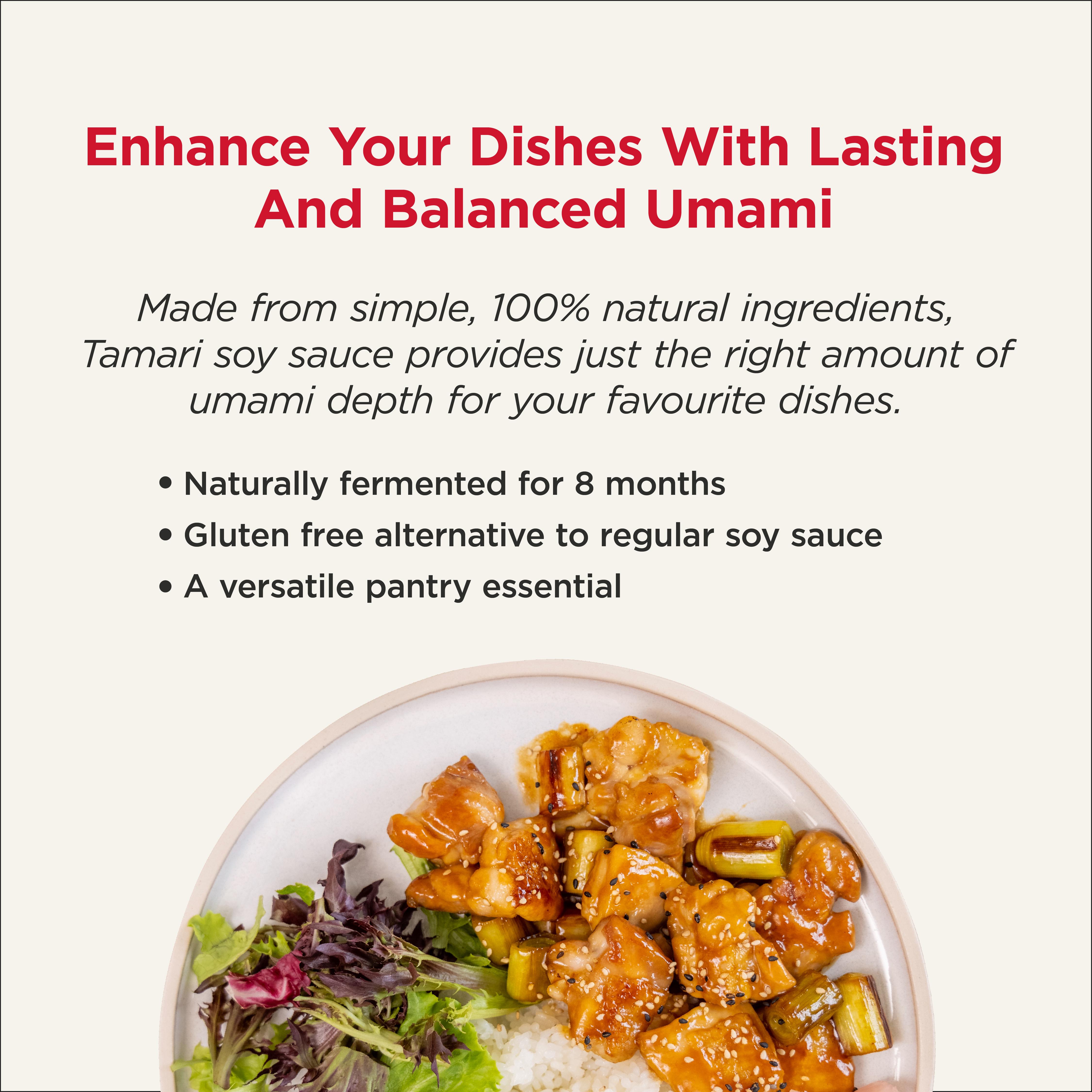 Yutaka Organic Tamari Soy Sauce, Gluten Free 150ml thumbnail 2