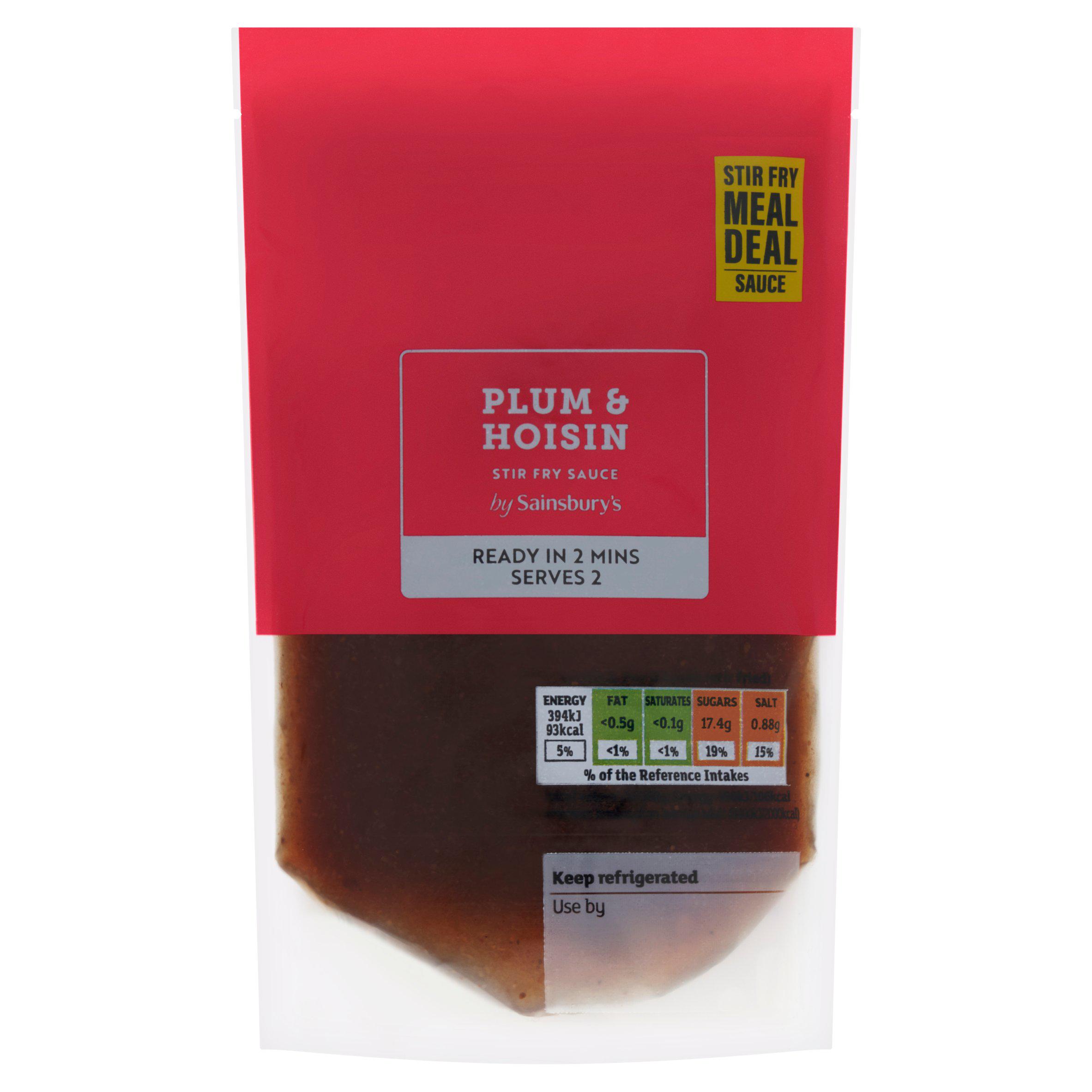 Sainsbury's Plum & Hoisin Stir Fry Sauce 175g