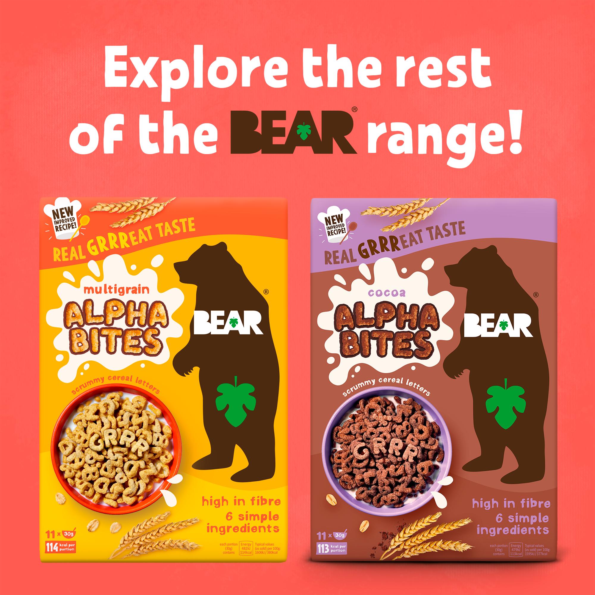 BEAR Alphabites Cocoa Cereal 350g thumbnail 3