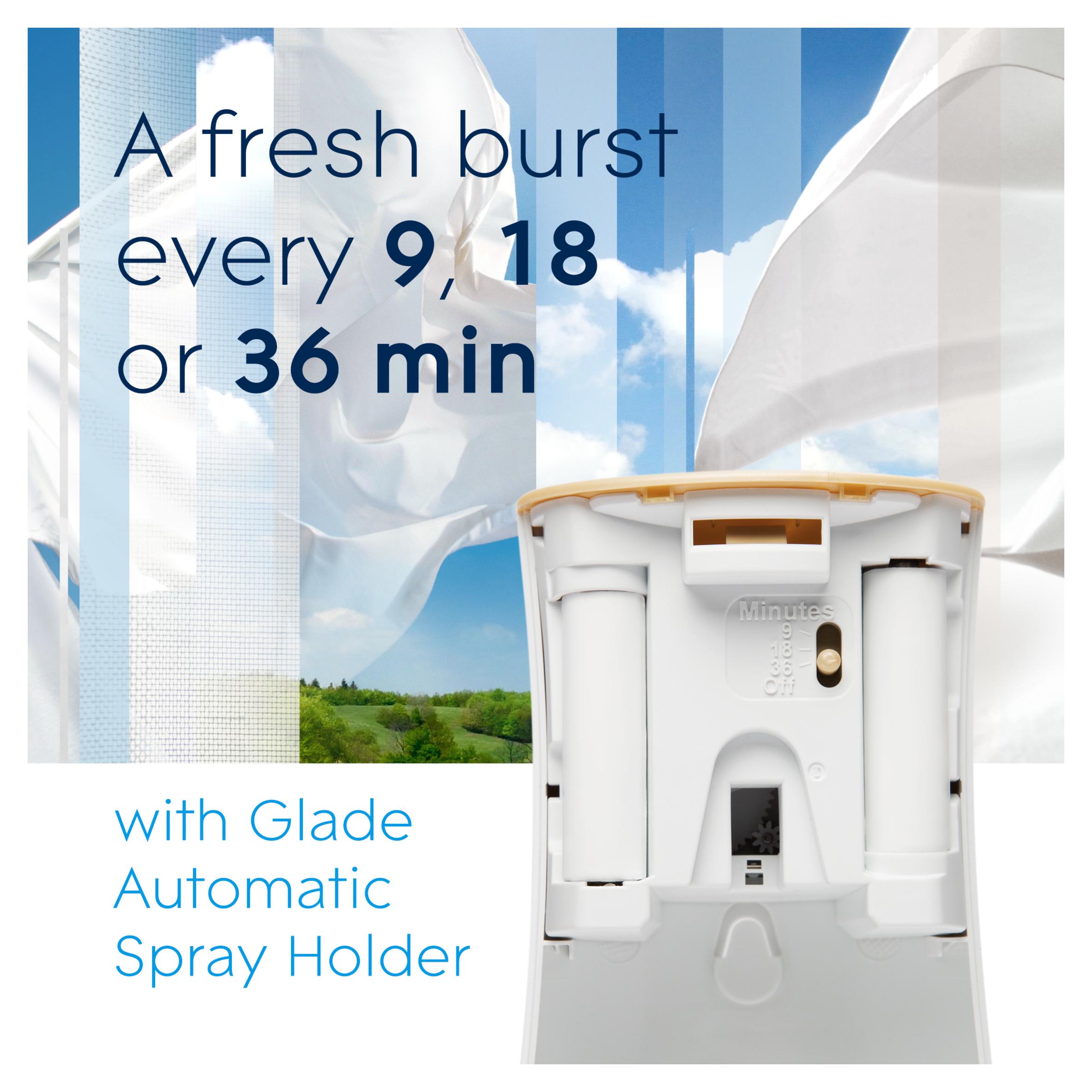 Glade Automatic Spray Refill Clean Linen Air Freshener 269ml thumbnail 3