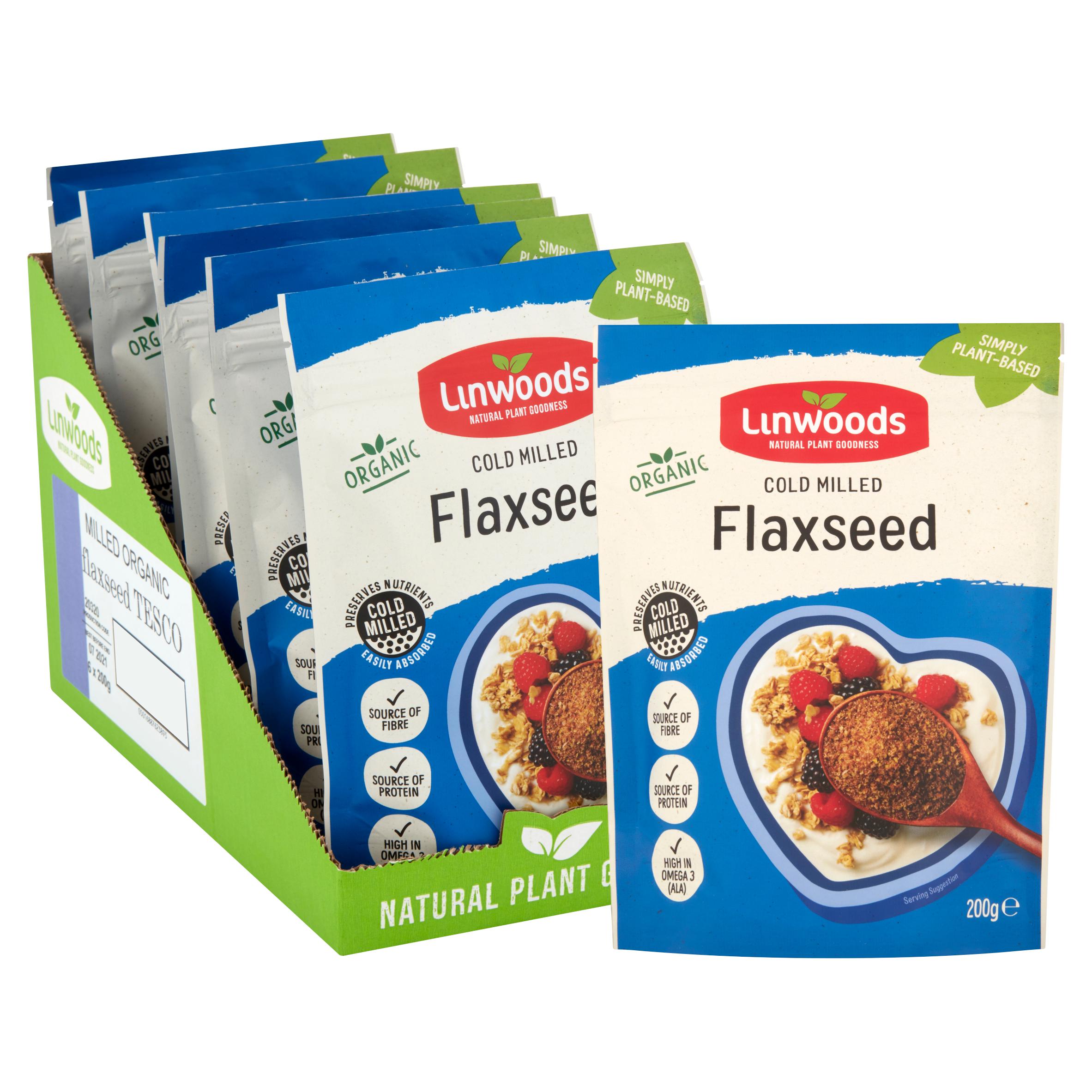 Linwoods Organic Cold Milled Flaxseed 200g thumbnail 4