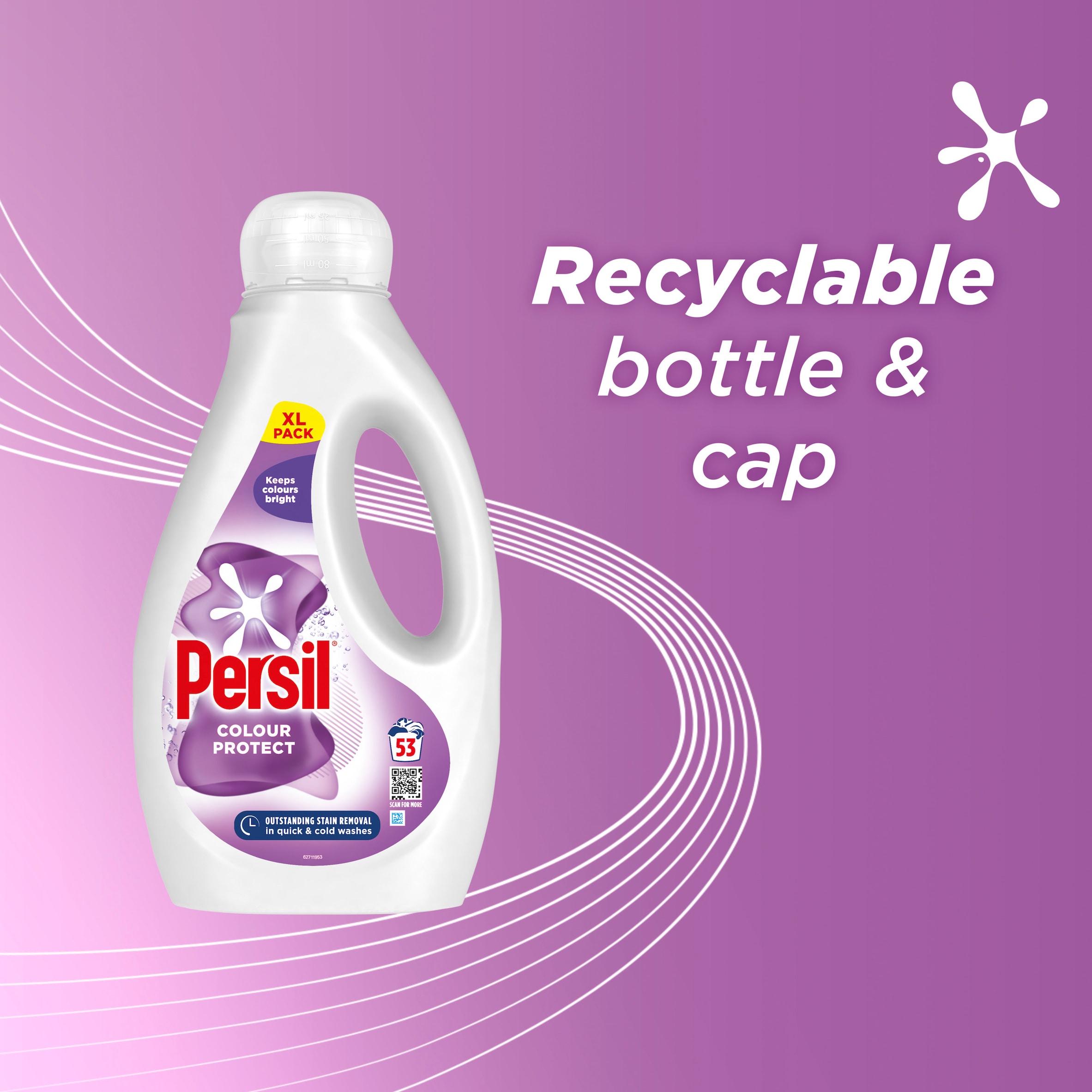 Persil Colour Protect 53 Washes Laundry Washing Liquid Detergent 1.43L thumbnail 5