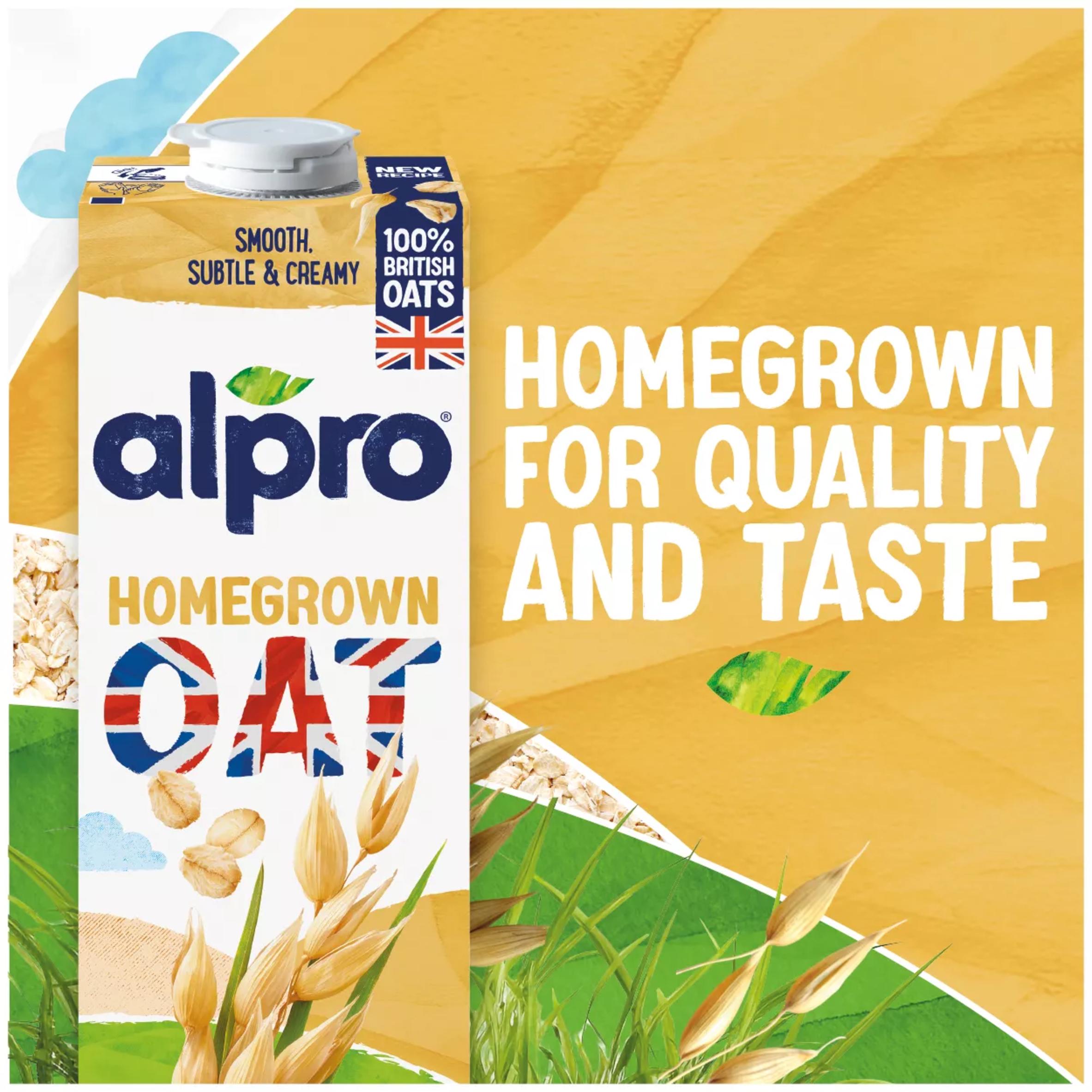 Alpro 1L Oat Original Long Life Dairy Free Drink thumbnail 6