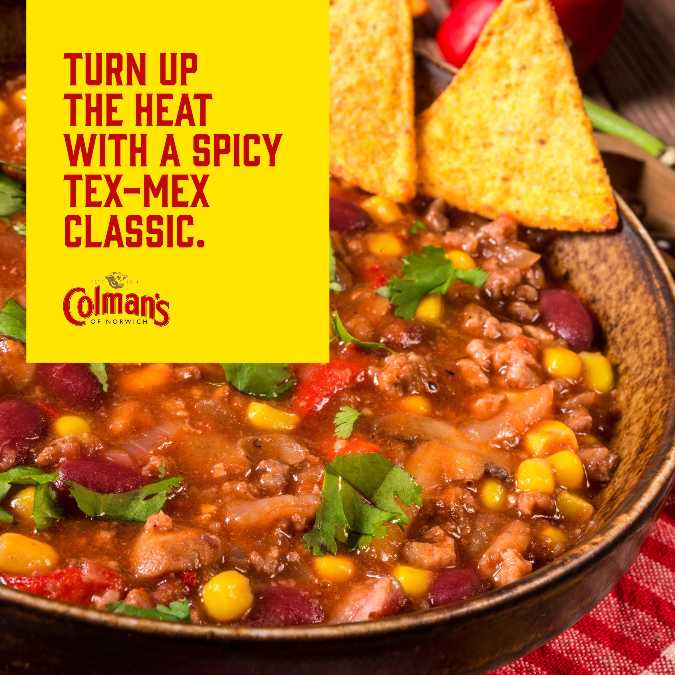 Colman's Hot Chilli Con Carne Recipe Mix 37g thumbnail 3
