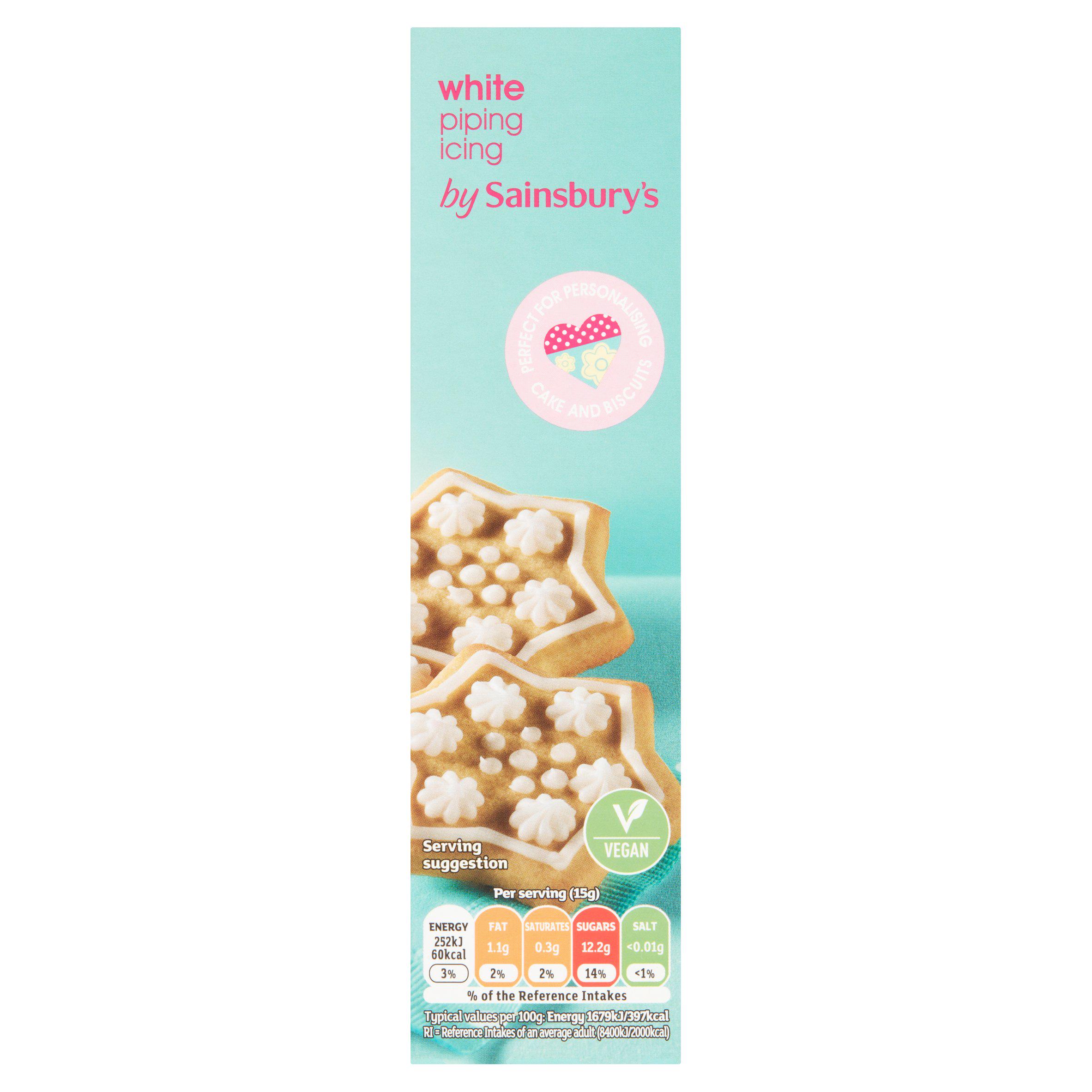 Sainsbury's White Designer Icing 120g