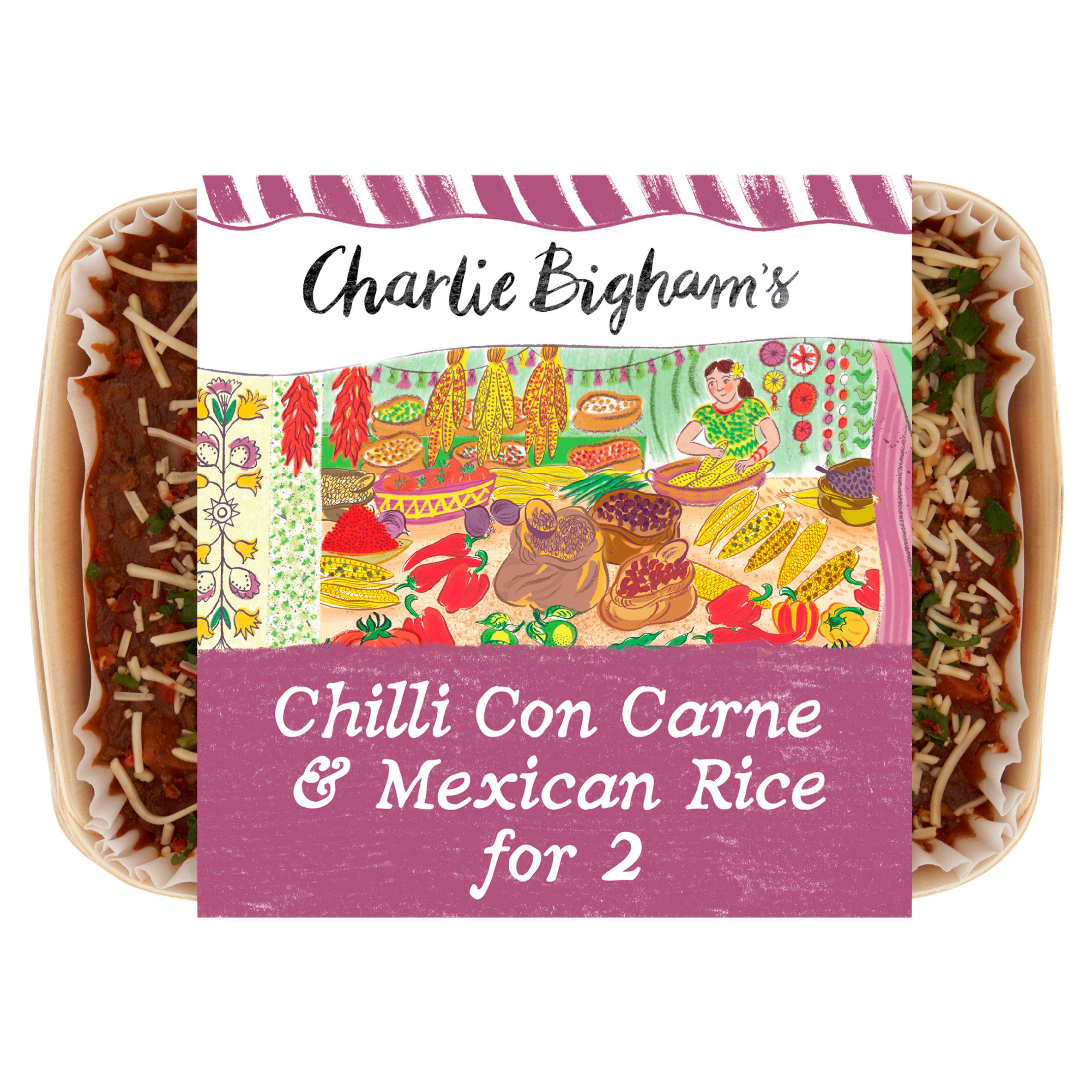 Charlie Bigham's Chilli Con Carne & Mexican Rice for 2