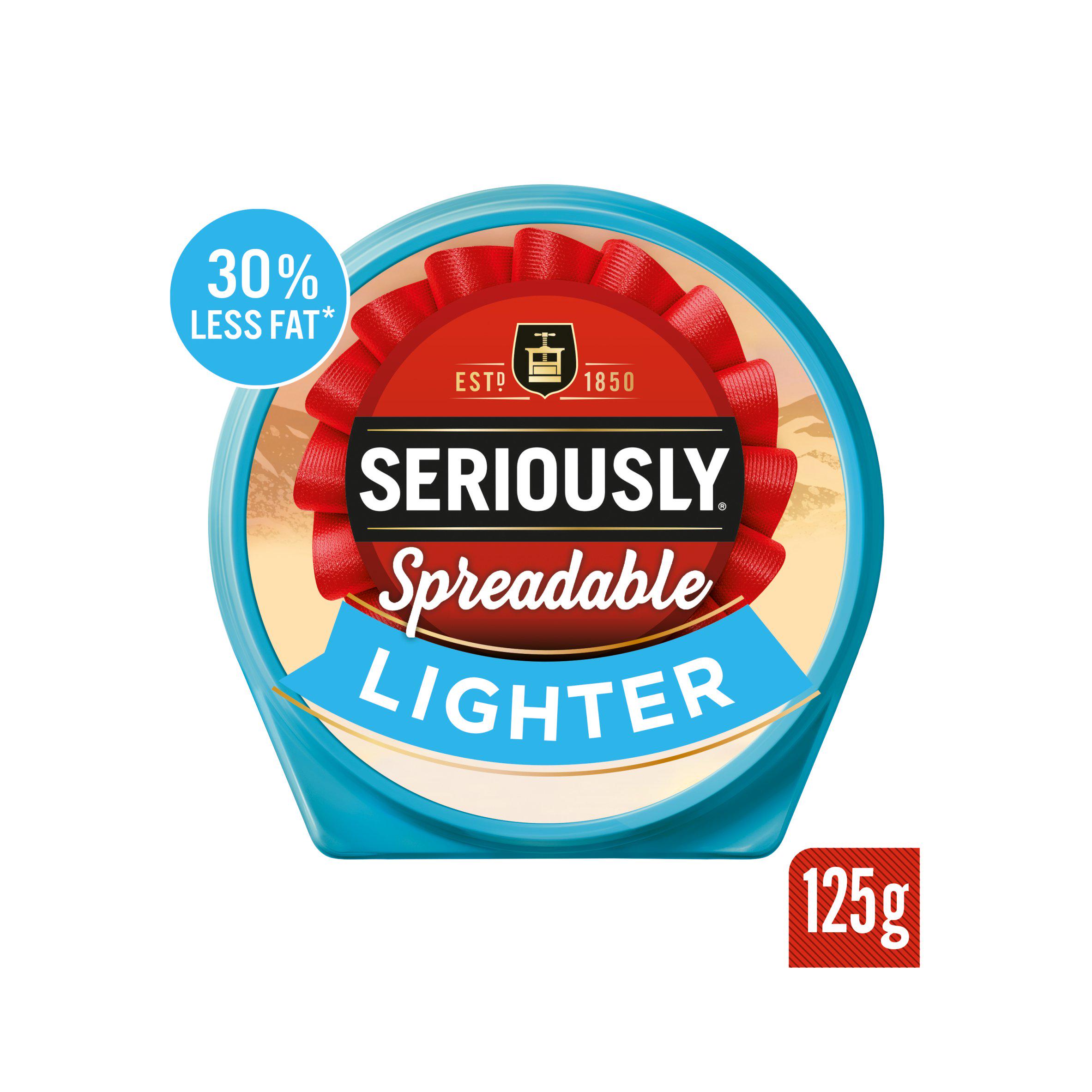 Seriously Spreadable Light Cheese Spread