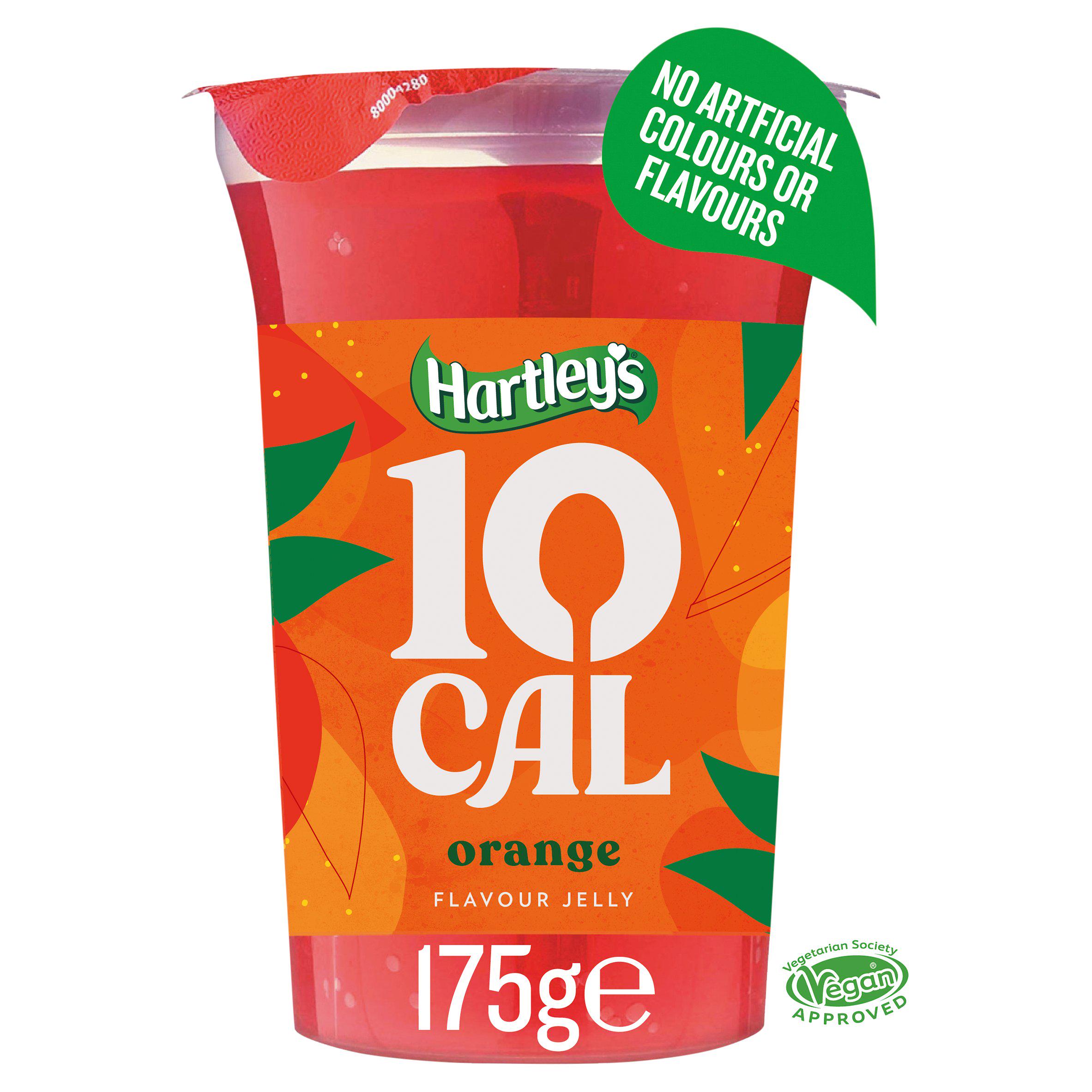 Hartley's 10 Cal Orange Jelly Pot