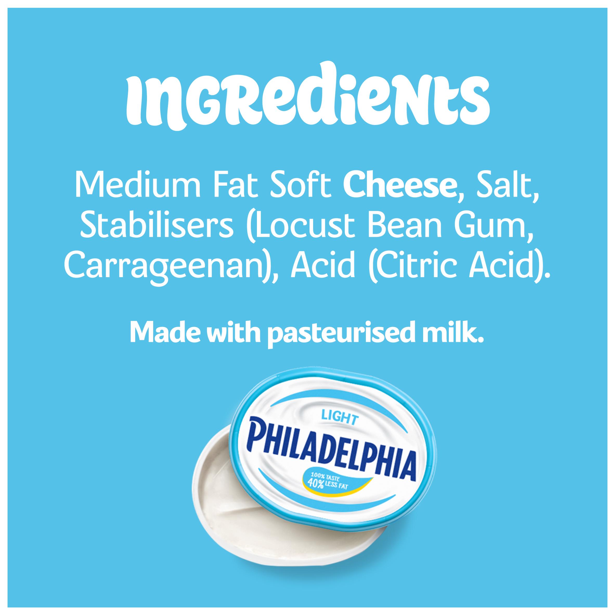 Philadelphia Light Low Fat Soft Cream Cheese 165g thumbnail 6