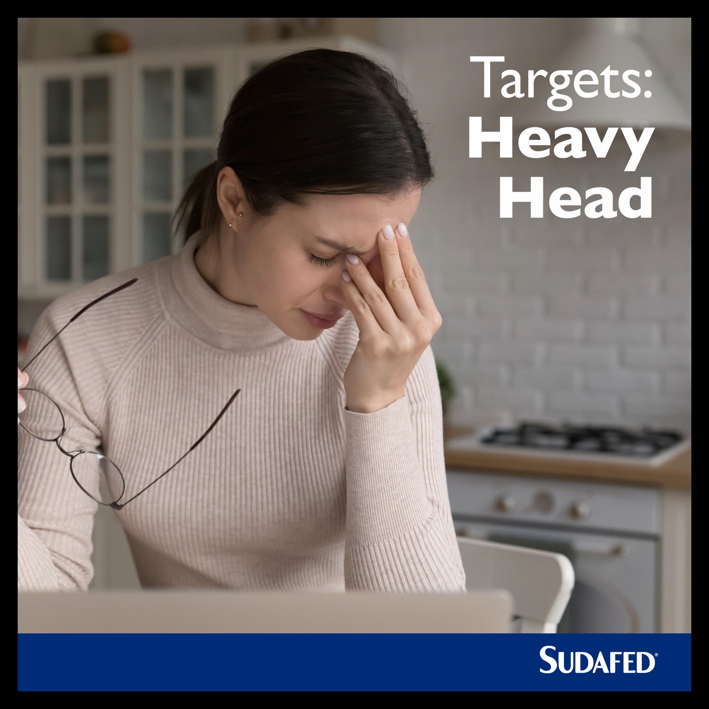 Sudafed Congestion & Headache Relief Max Strength Capsules x16 thumbnail 3