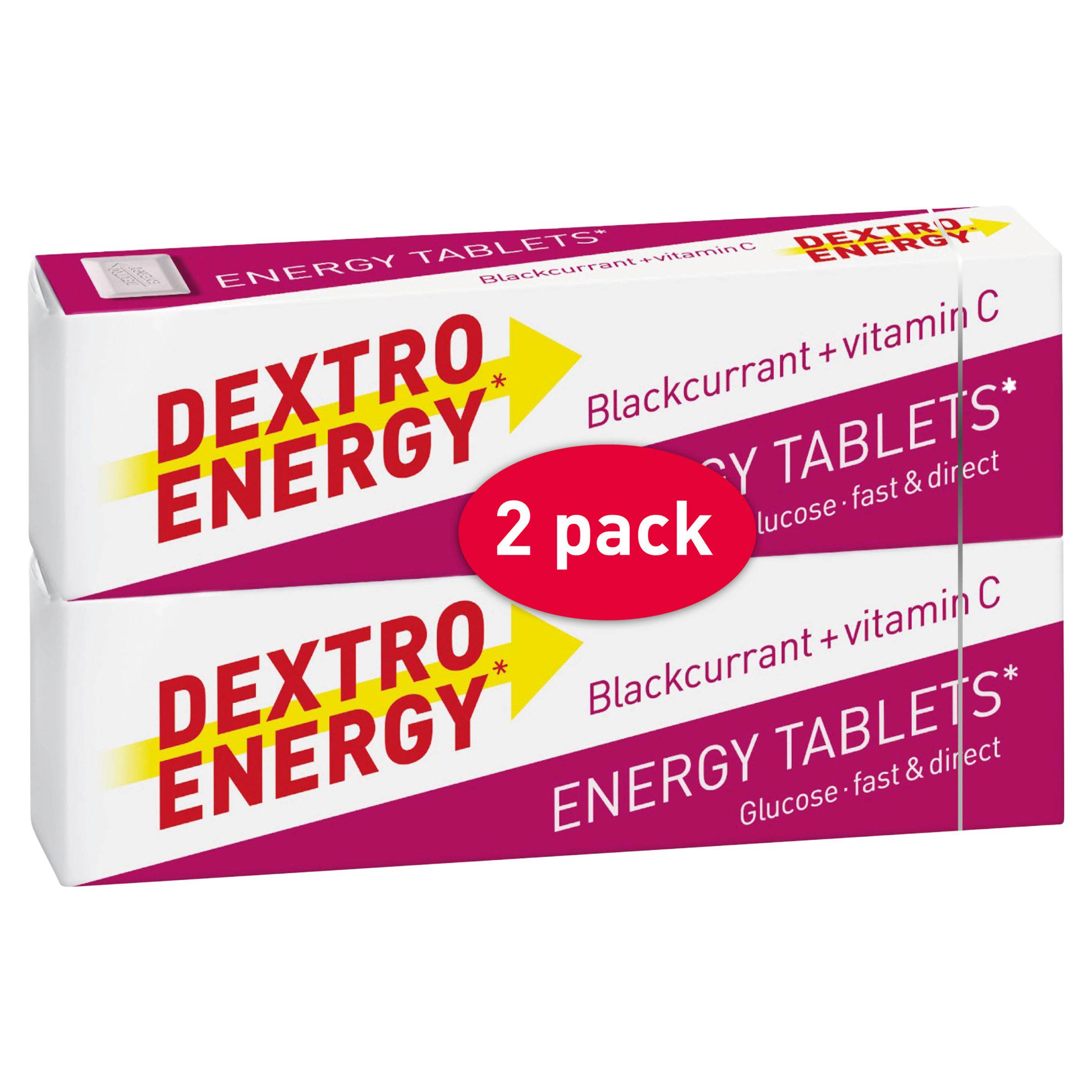 Dextro Blackcurrant + Vitamin C Energy Tablets