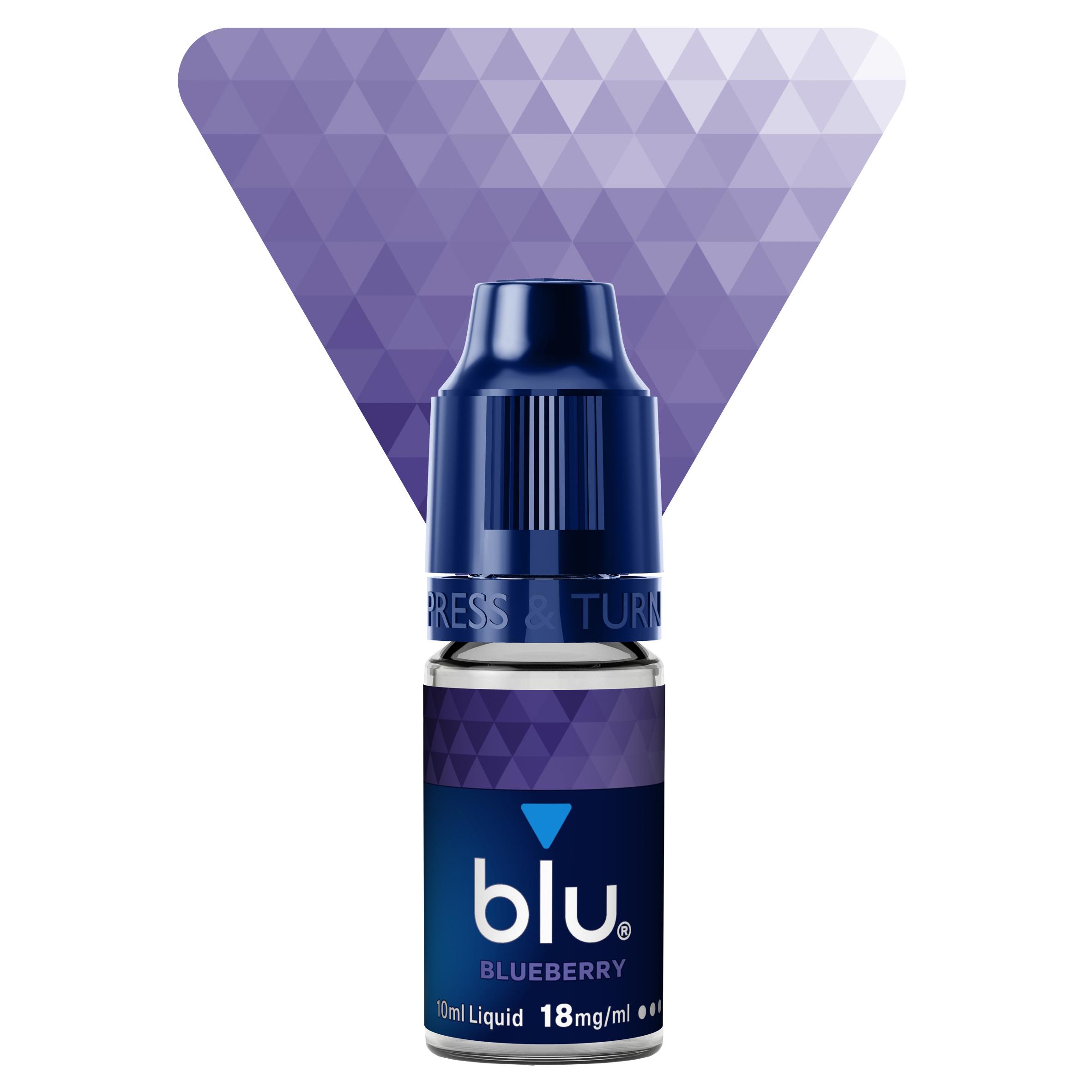 blu Vape Liquid Refill Blueberry 18mg thumbnail 3