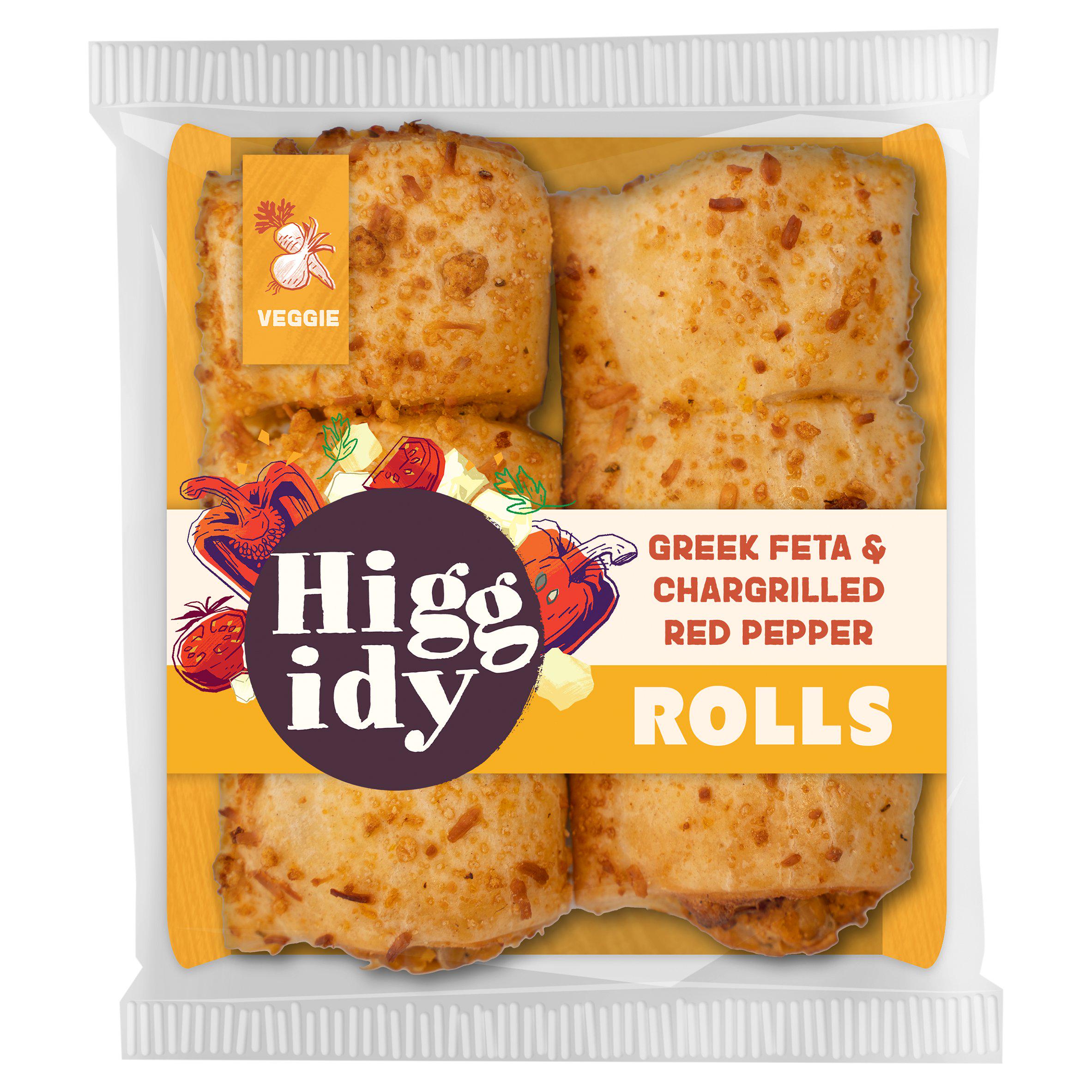 Higgidy Feta & Red Pepper Veggie Rolls