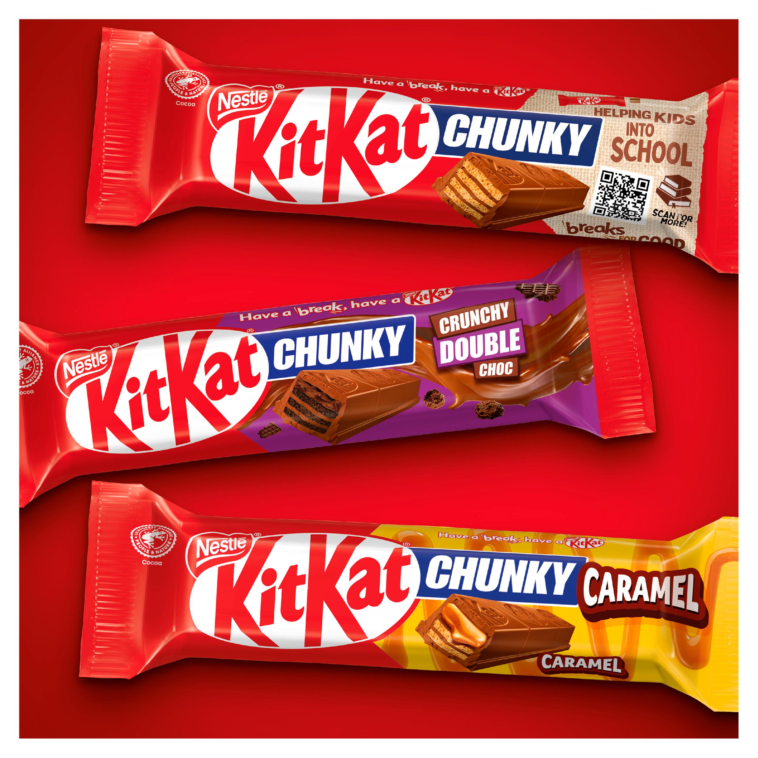 KitKat Chunky Peanut Butter Milk Chocolate Bar 42g thumbnail 4