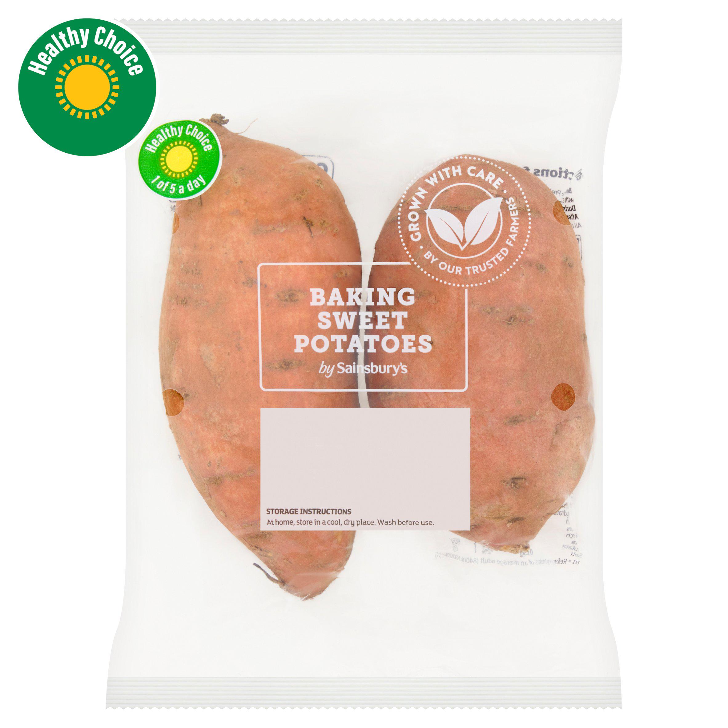 Sainsbury's Baking Sweet Potatoes x2