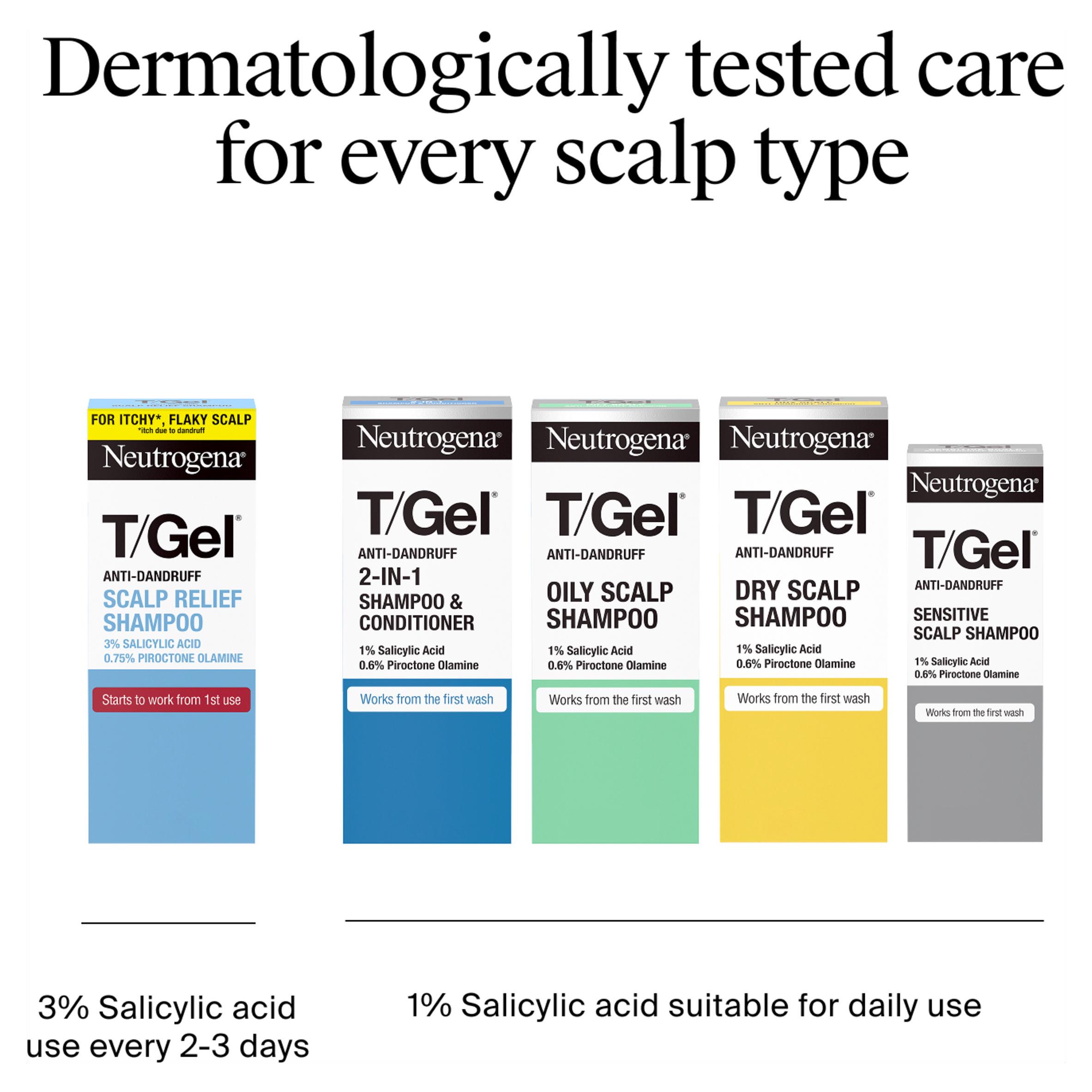 Neutrogena T/Gel 2in1 Shampoo & Conditioner 250ml thumbnail 5