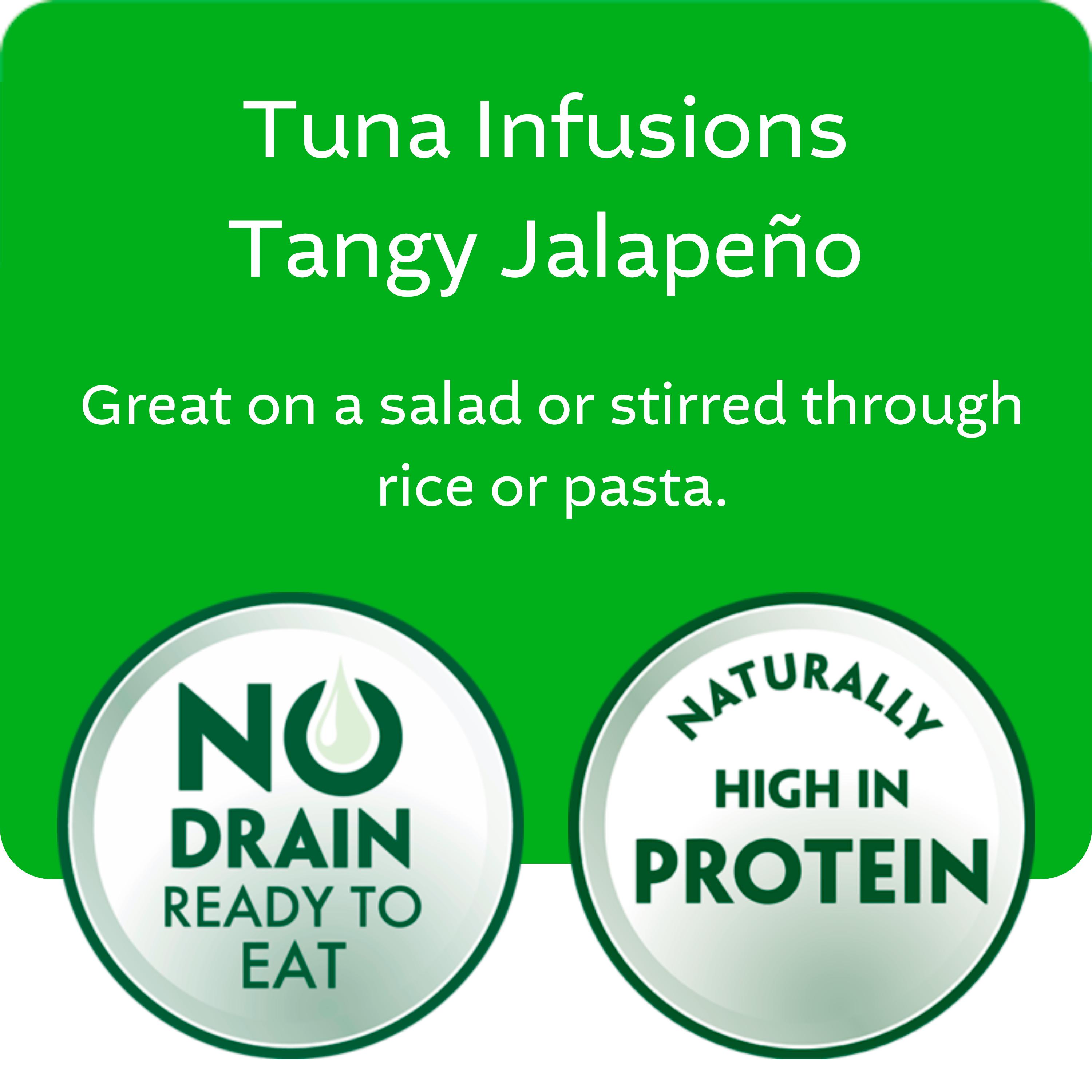 John West Tangy Jalapeño No Drain Tuna Infusions 80g thumbnail 4