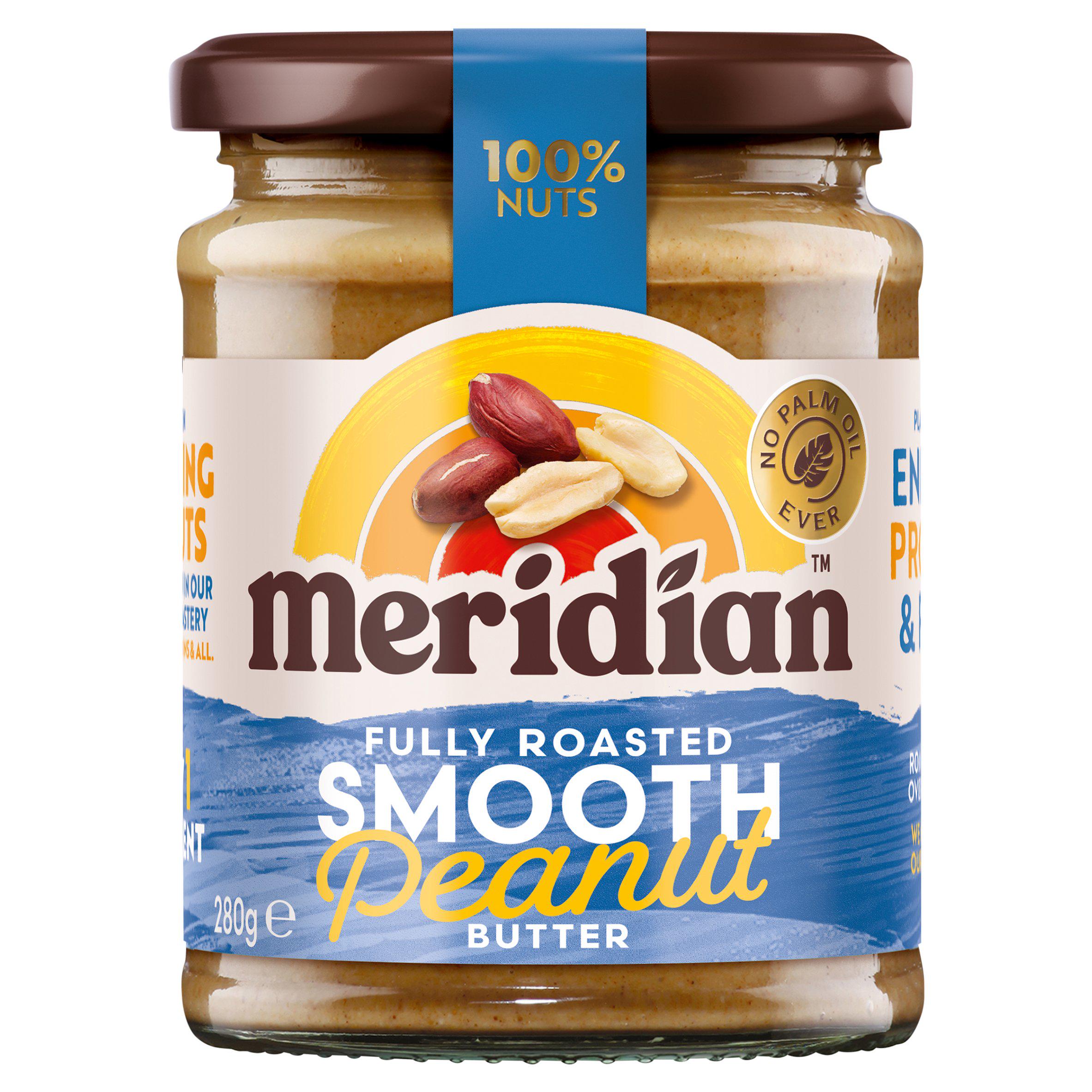 Meridian Smooth Peanut Butter 280g
