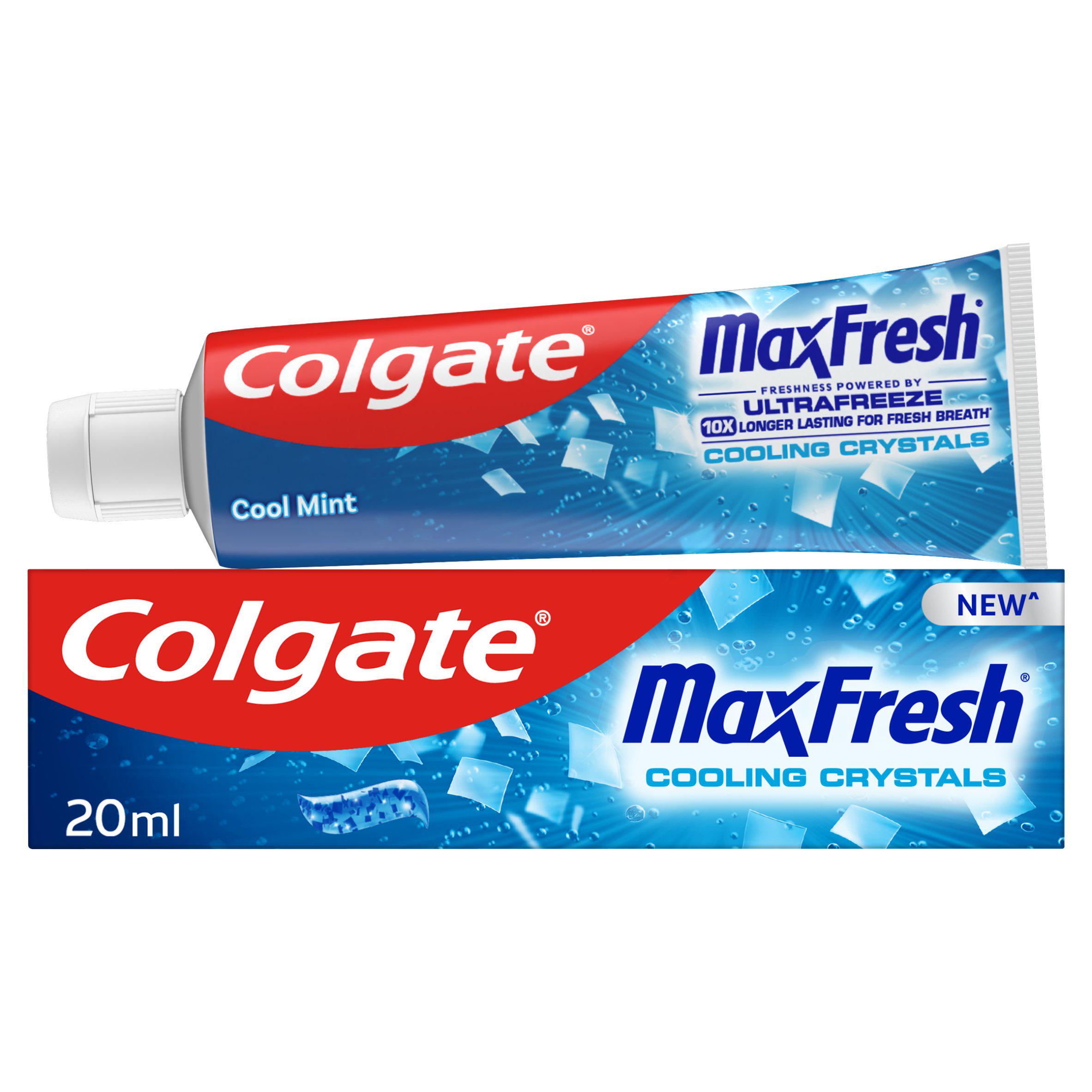 Colgate Max Fresh Cooling Crystals Travel Size Toothpaste