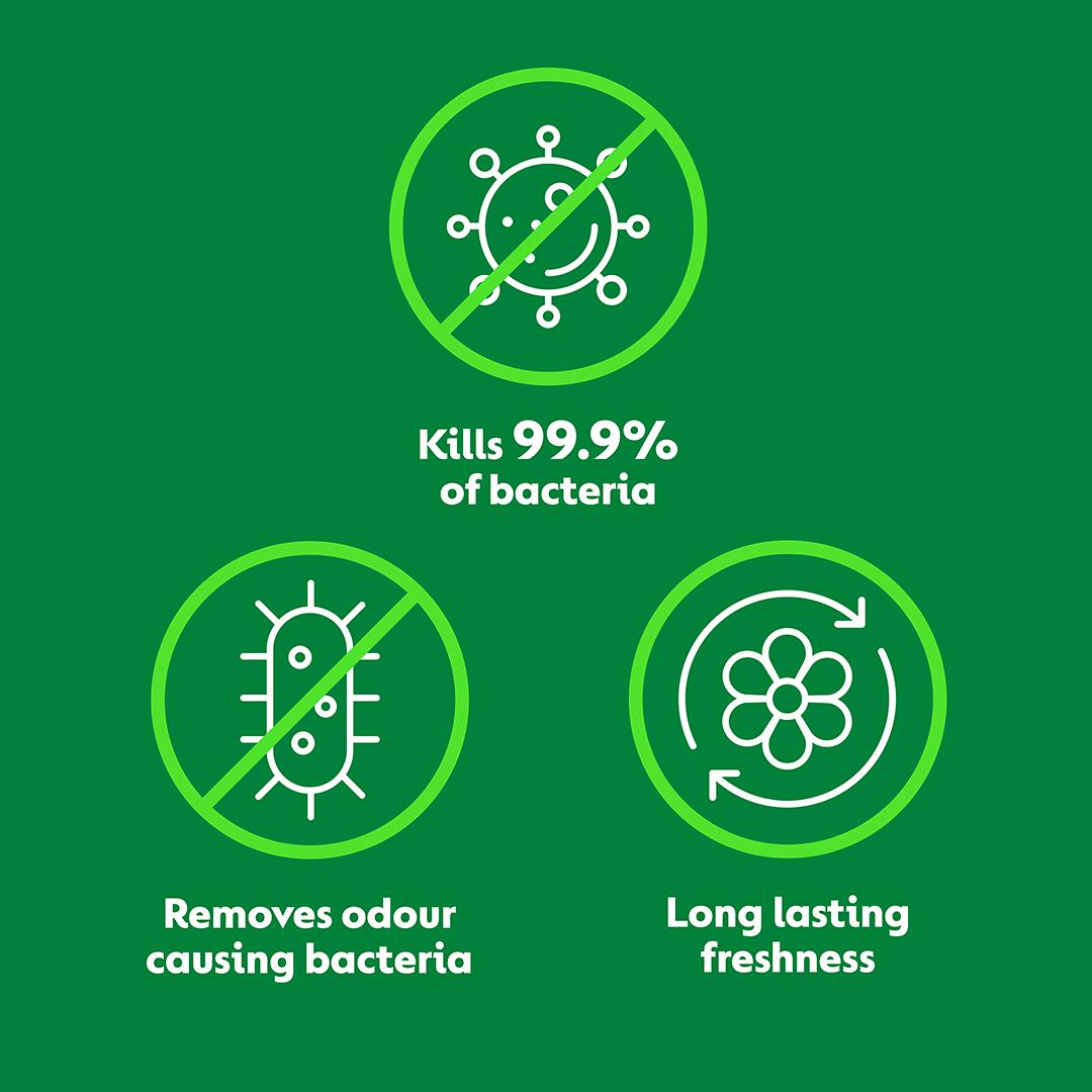 Dettol Antibacterial Laundry Cleanser Cotton Breeze 2.5L thumbnail 6