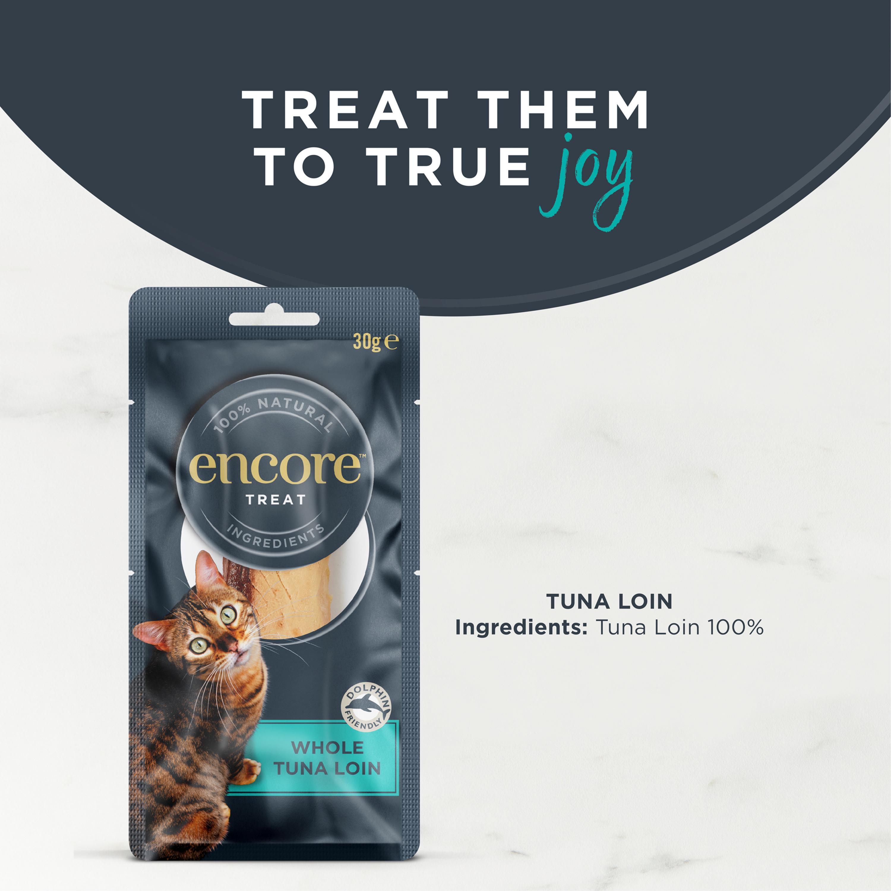 Encore Natural Tuna Loin Cat Treat 30g thumbnail 3