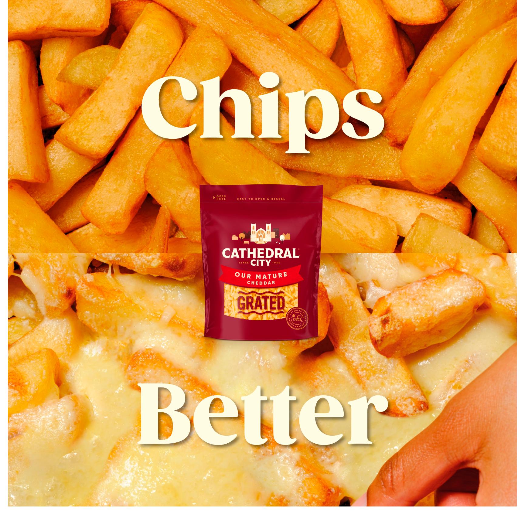 Cathedral City Grated Mature Cheddar Cheese 180g thumbnail 3
