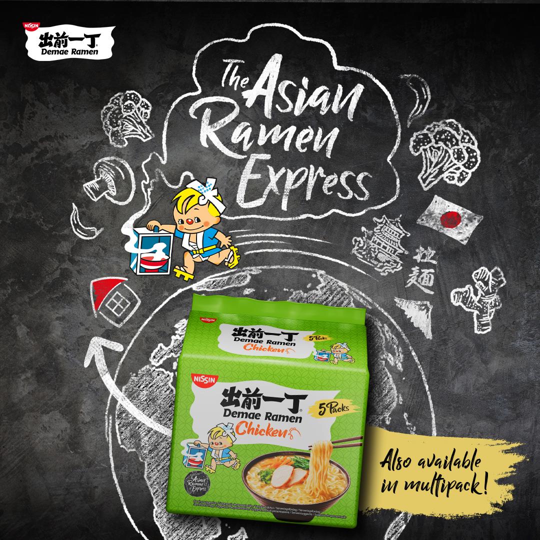 Nissin Demae Ramen Chicken Flavour Japanese Noodlesoup 100g thumbnail 4