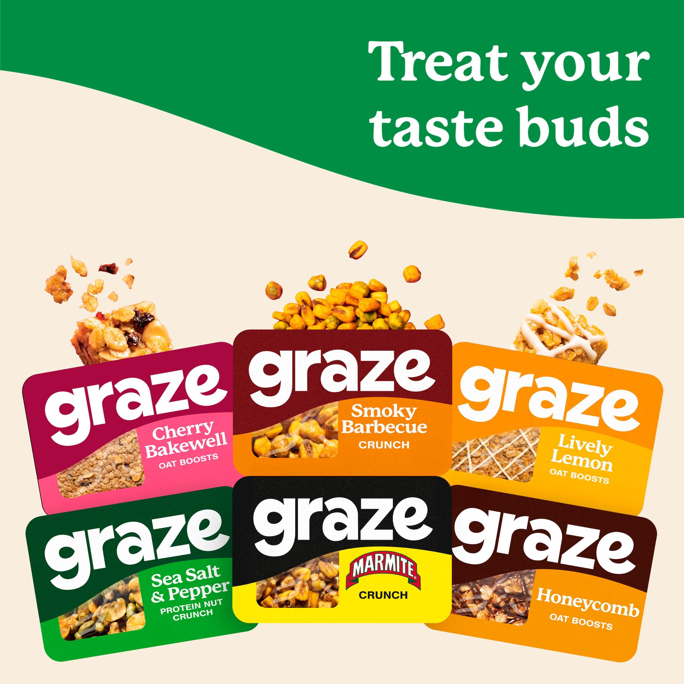 Graze Snack Box Oat Boosts Lemon Drizzle Flapjack 50g thumbnail 2