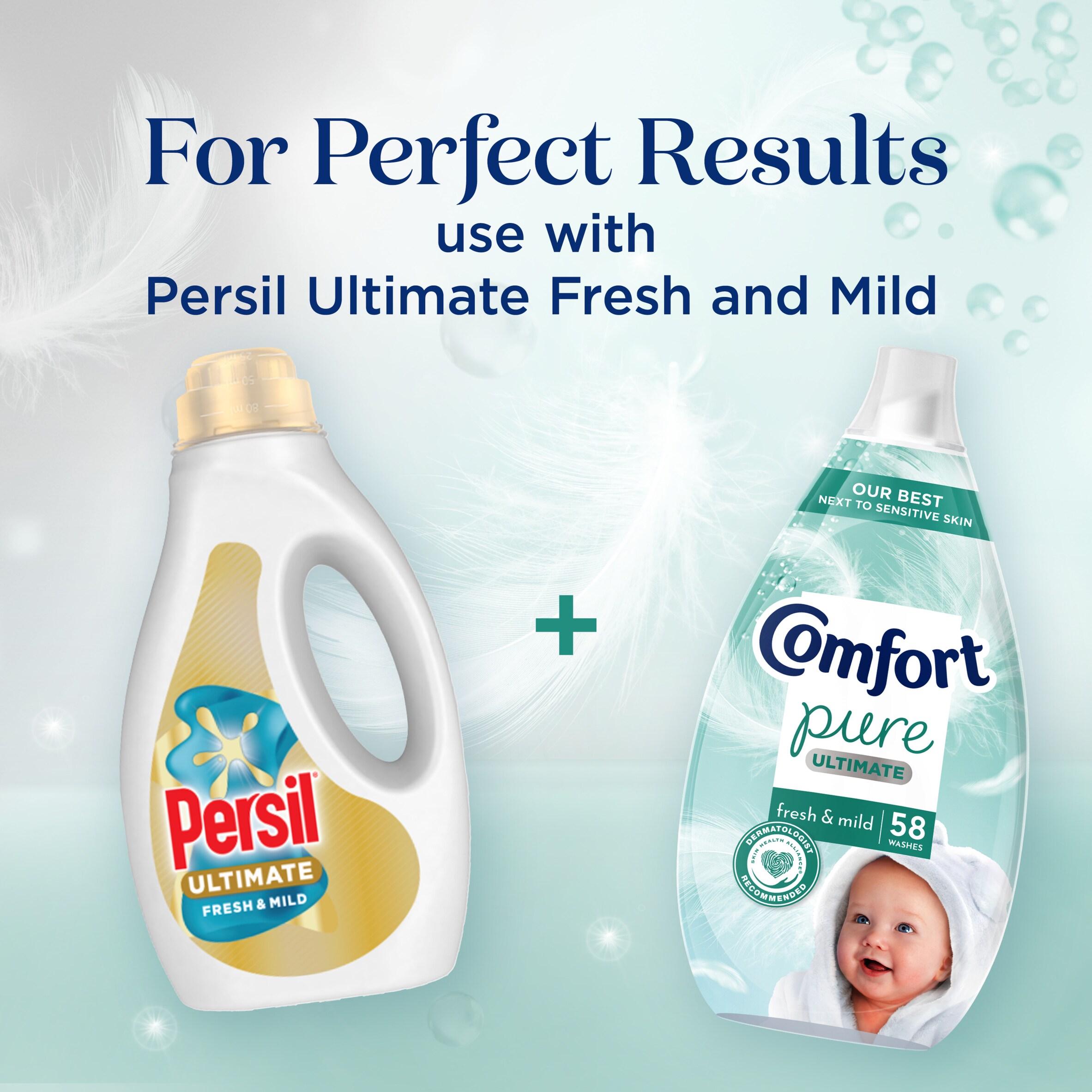 Comfort Fabric Conditioner Pure Ultra Concentrated 58 Washes 870ml thumbnail 5