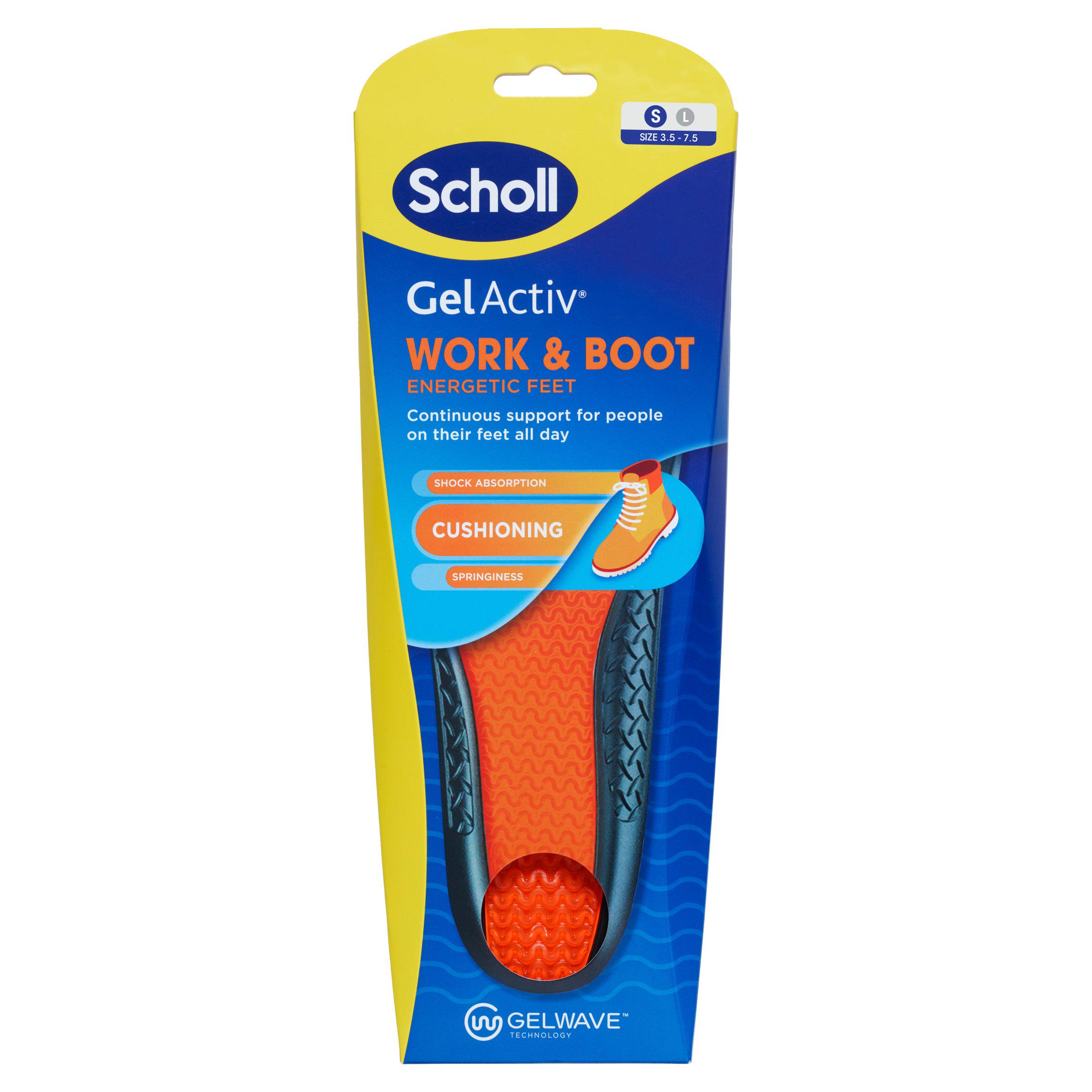 Scholl Gel Active Work Insoles, Women