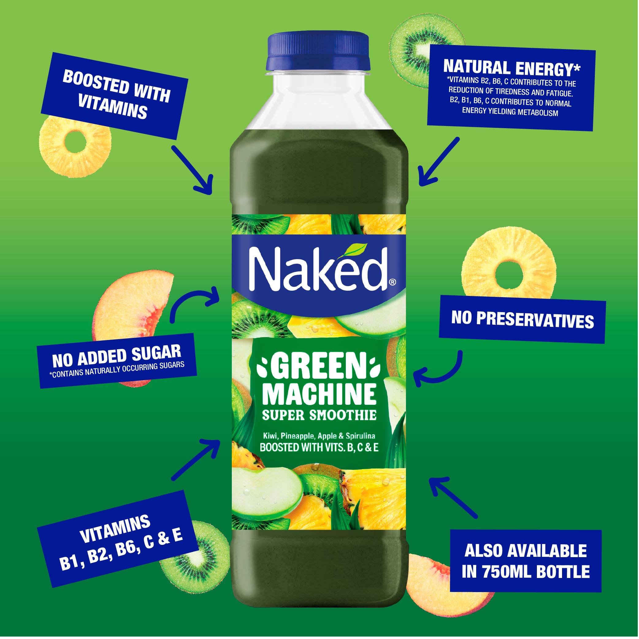 Naked Green Machine Super Smoothie 750ml thumbnail 3